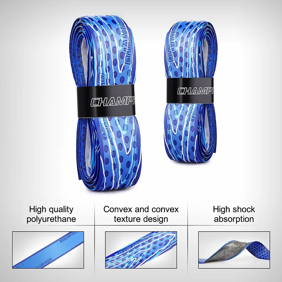 Cintas de agarre para bate de béisbol 1.75 mm empuñaduras sóftbol hockey golf