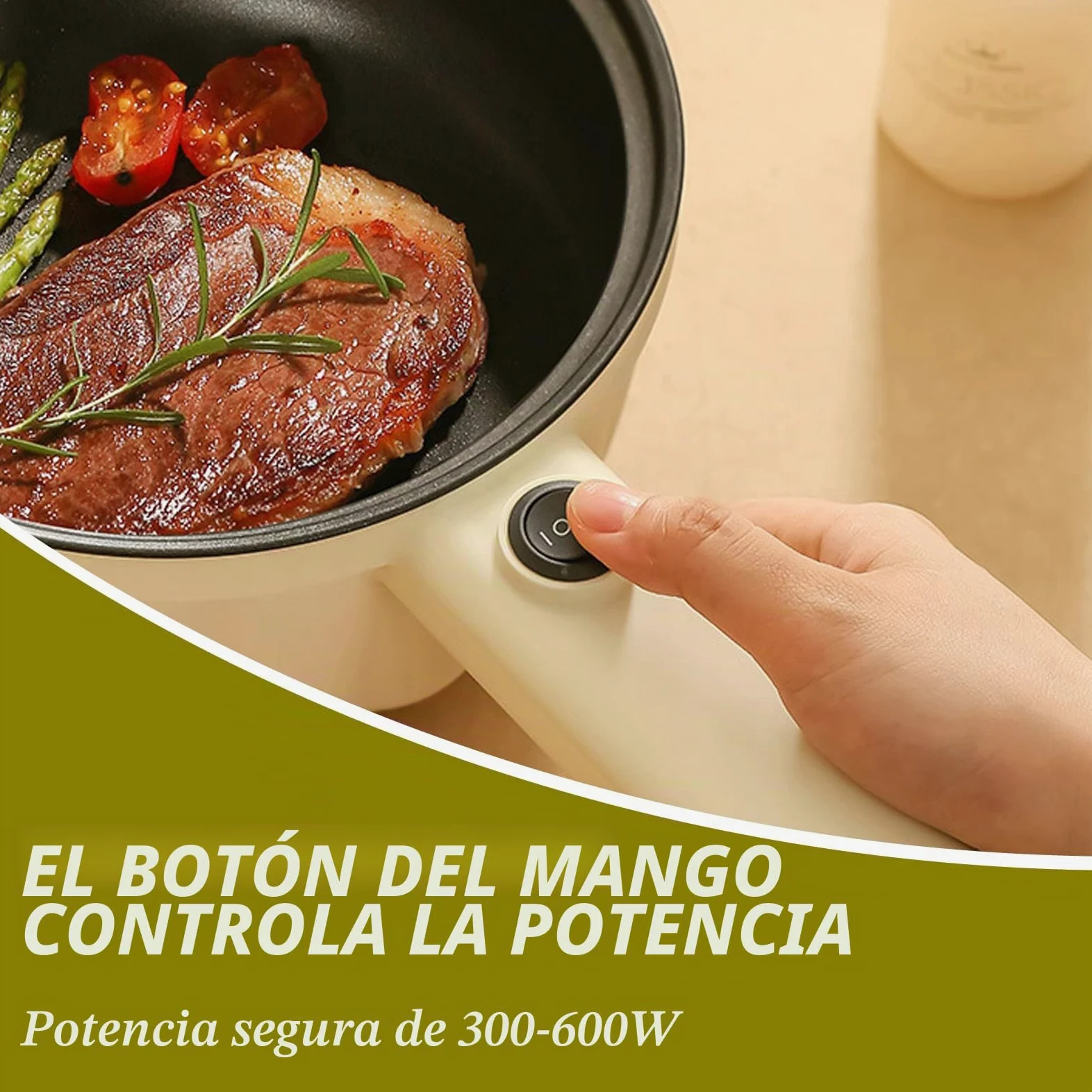 Olla eléctrica de 2 litros con vapor, olla caliente eléctrica, mini multicocina antiadherente, antiadherente mini sartén eléctrica, cocina ramen rápida para el hogar, oficina dormitorio