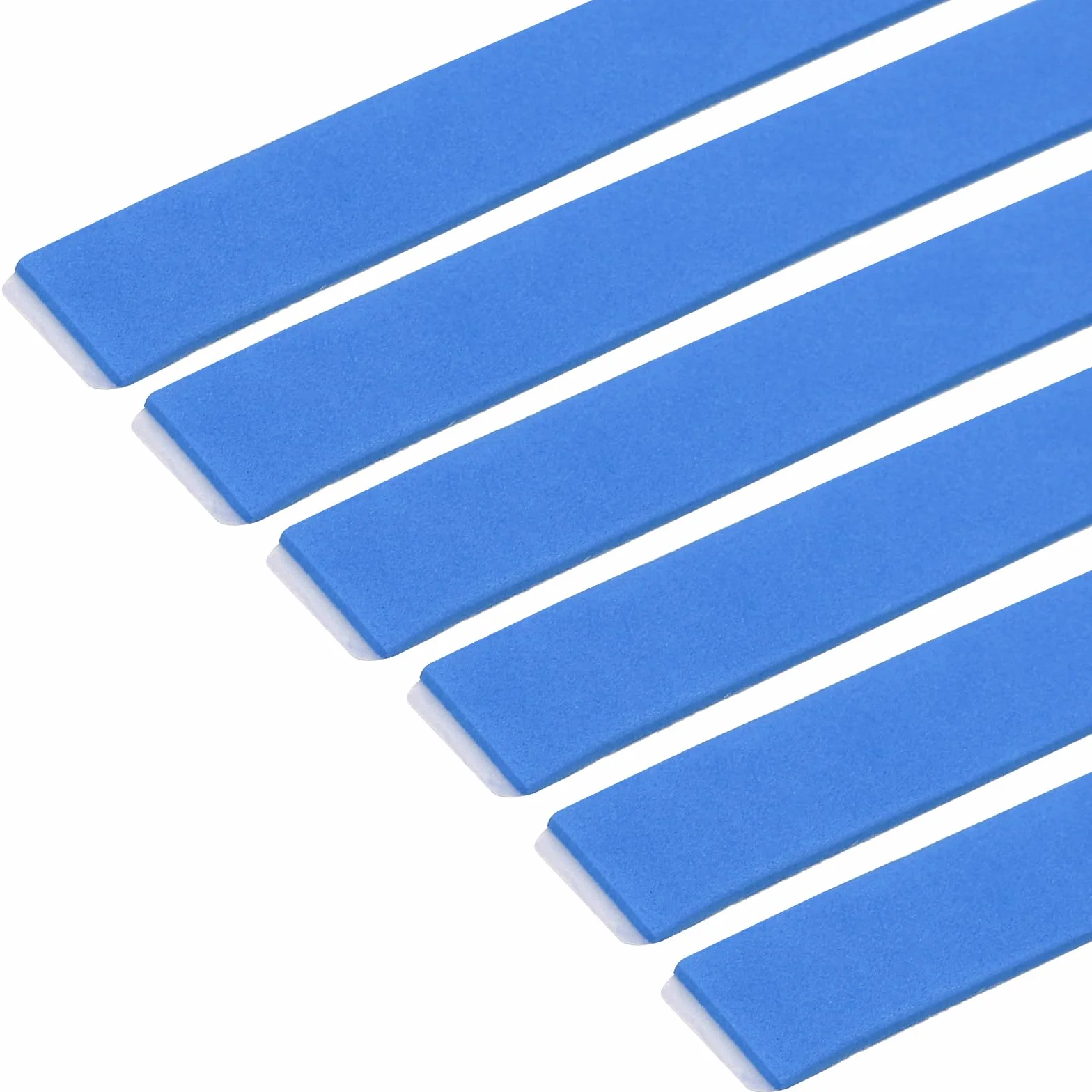 PATIKIL Cinta Lateral de Tenis de Mesa de 18" Paquete de 20 Cintas de Borde para Raquetas Azul