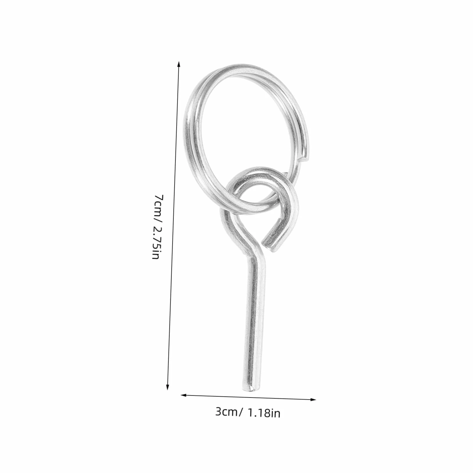 Operitacx Pin De Conexión para Tienda De Campaña 10 Uds Accesorios De Varilla Ligera De Fibra