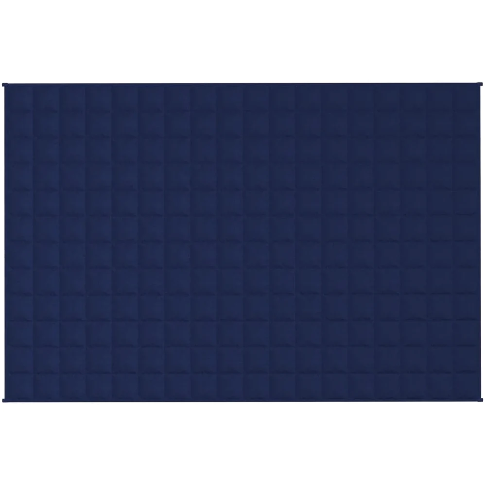 INLIFE Manta ponderada azul 120 x 180 cm 9 kg tejido casa y jardín, ropa (9,3 kg)