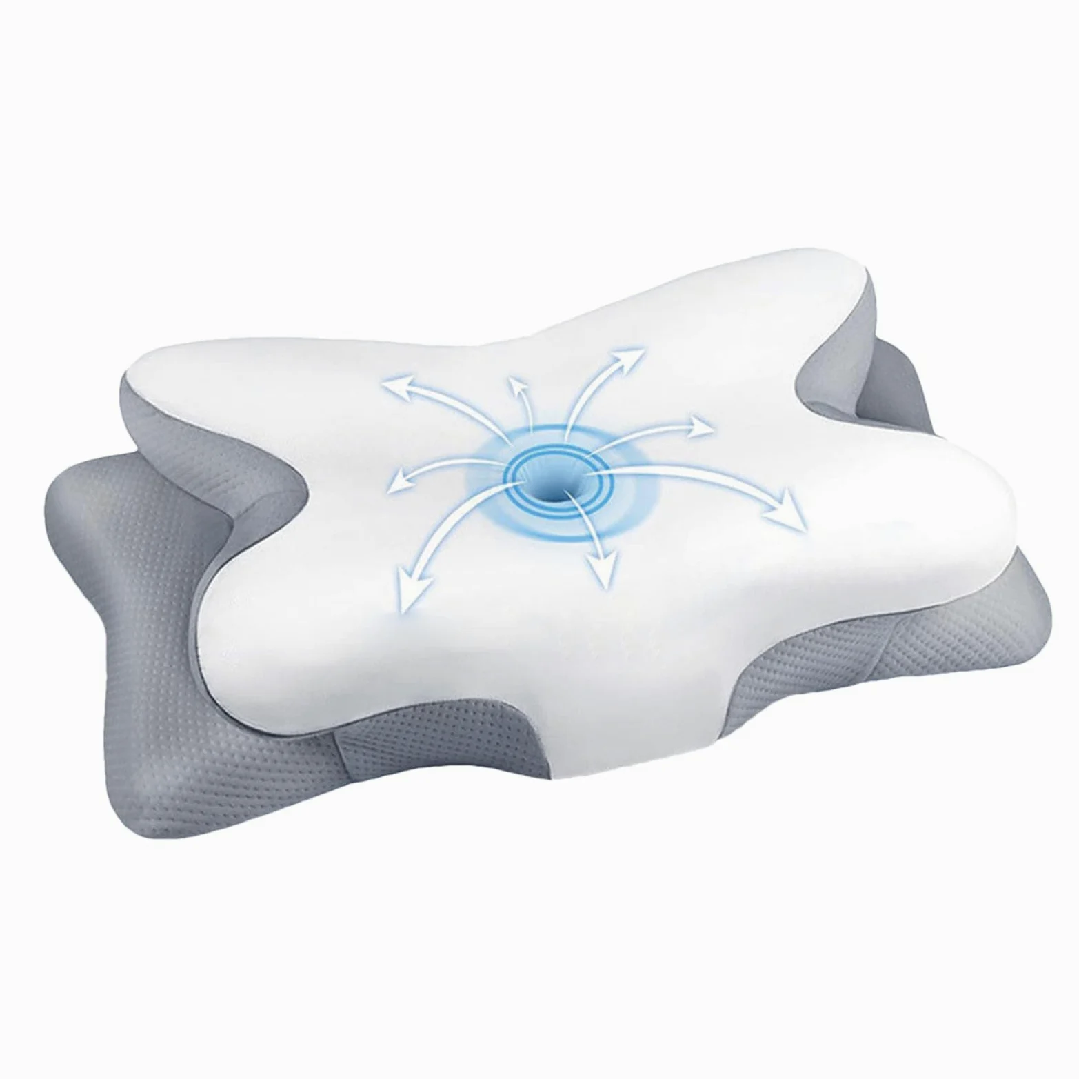 Almohadas viscoelásticas para dormir Cojín cervical de rebote lento de cama | Almohada Viscoelástica Para Cama Para Mujeres, Hombres, Adolescentes, Adultos, Hotel, Viaje, Sofá