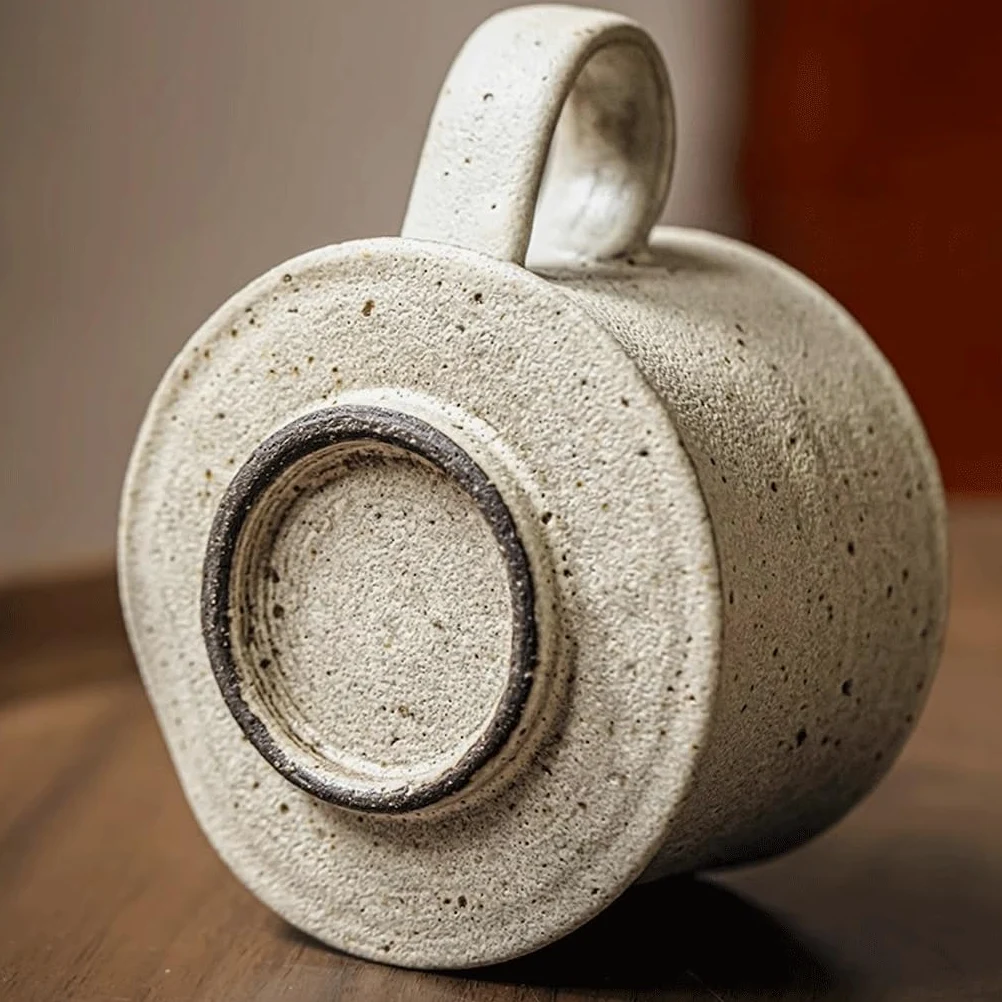 Tazas Cafe Taza De Café Con Leche Gres Hecha A Mano, Alta Gama Mug Cups
