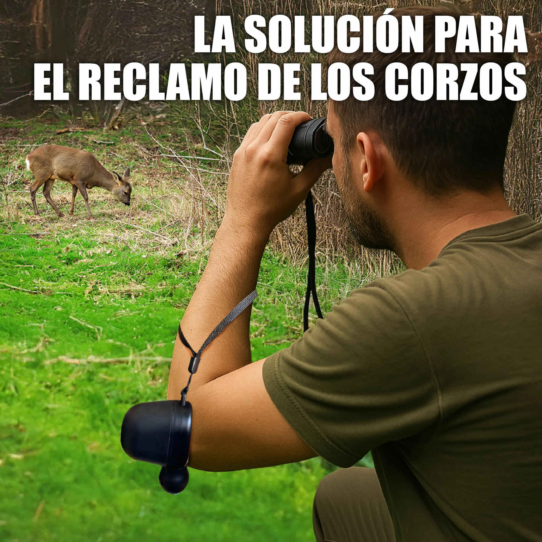 Buttolo Original para Corzo en Celo con Cuerda y Manual Instrucciones