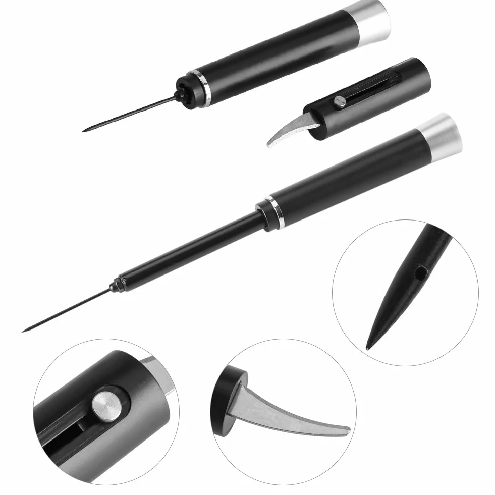 Fyearfly Sacacorchos Vino Profesional, Abridor de Vino Aire Comprimido Presión, Sacacorchos de Botellas Bomba de Aire Portátil para Mujer, Hombre, Regalo, Fiesta y Cena, Saca Corchos