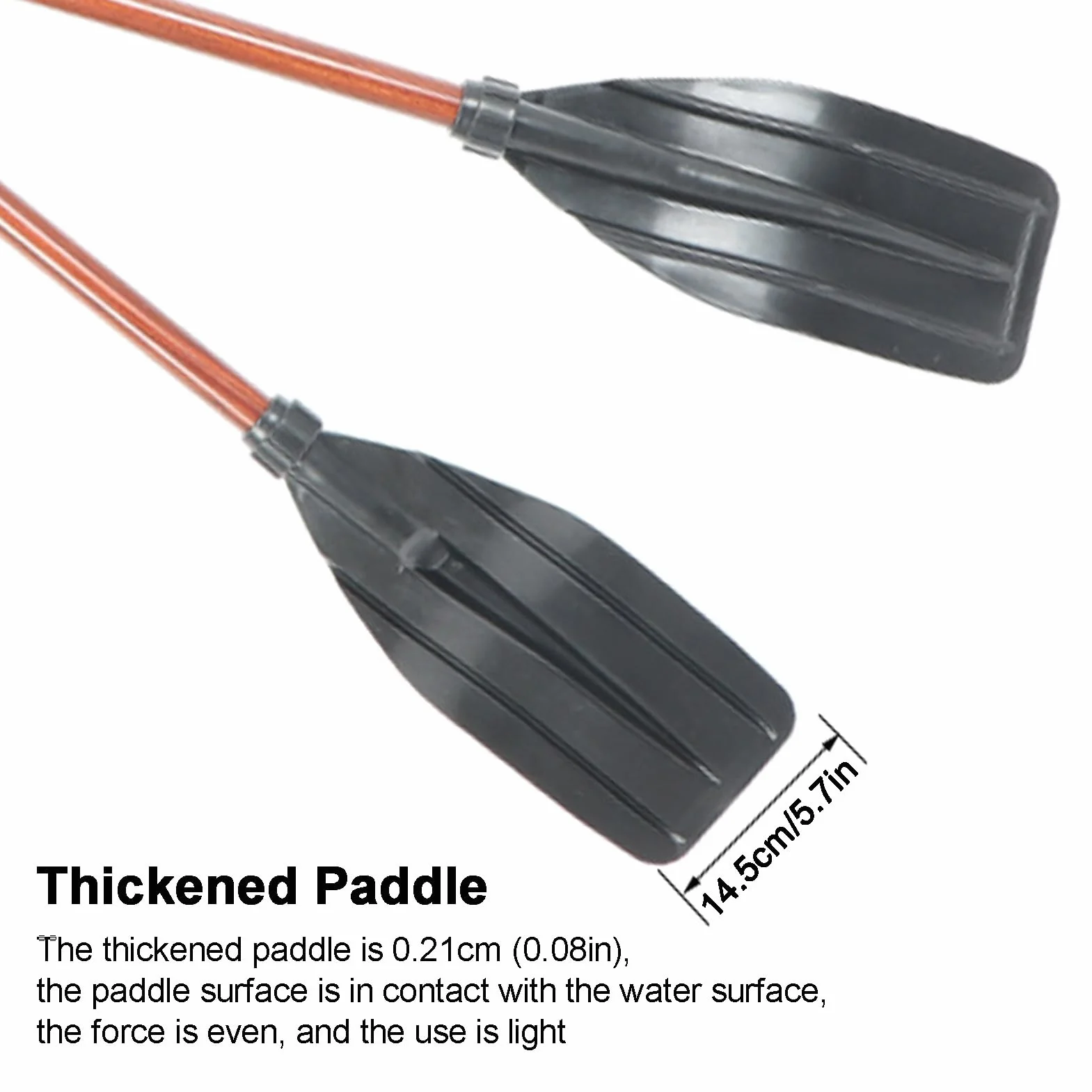 2PCS Remos para Kayak Desmontables, Remo Kayak Ajustable, Pala Ajustable De Fácil Transporte para Tabla De Surf Canoa, Pala De Aluminio para Kayak Bote De Remos Canoa