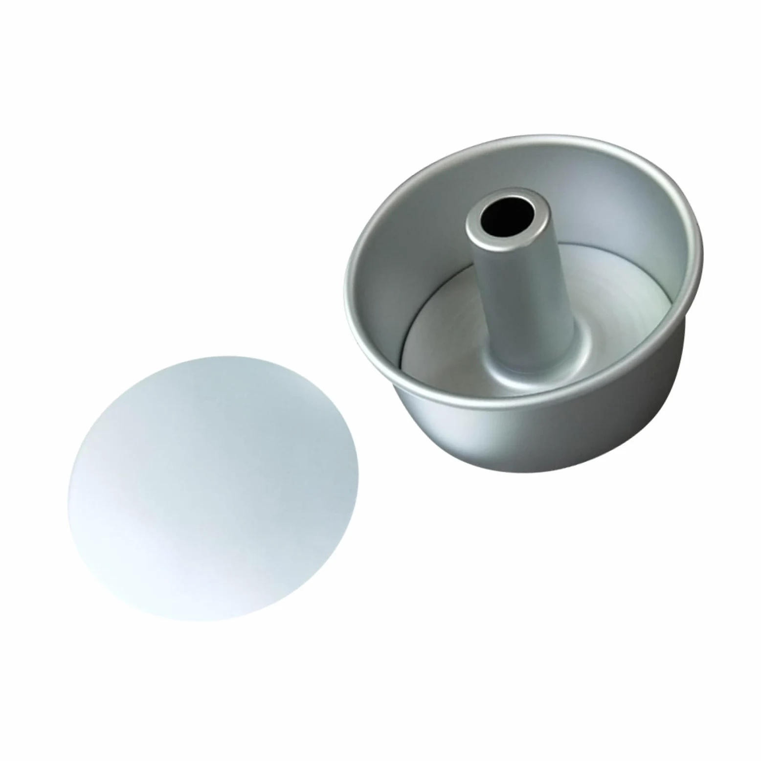 Moldes para Bizcochos Redondos de Aluminio Aleación Fondo Desmontable para Hornear Pasteles DIY Fácil de Desmoldar y Limpiar