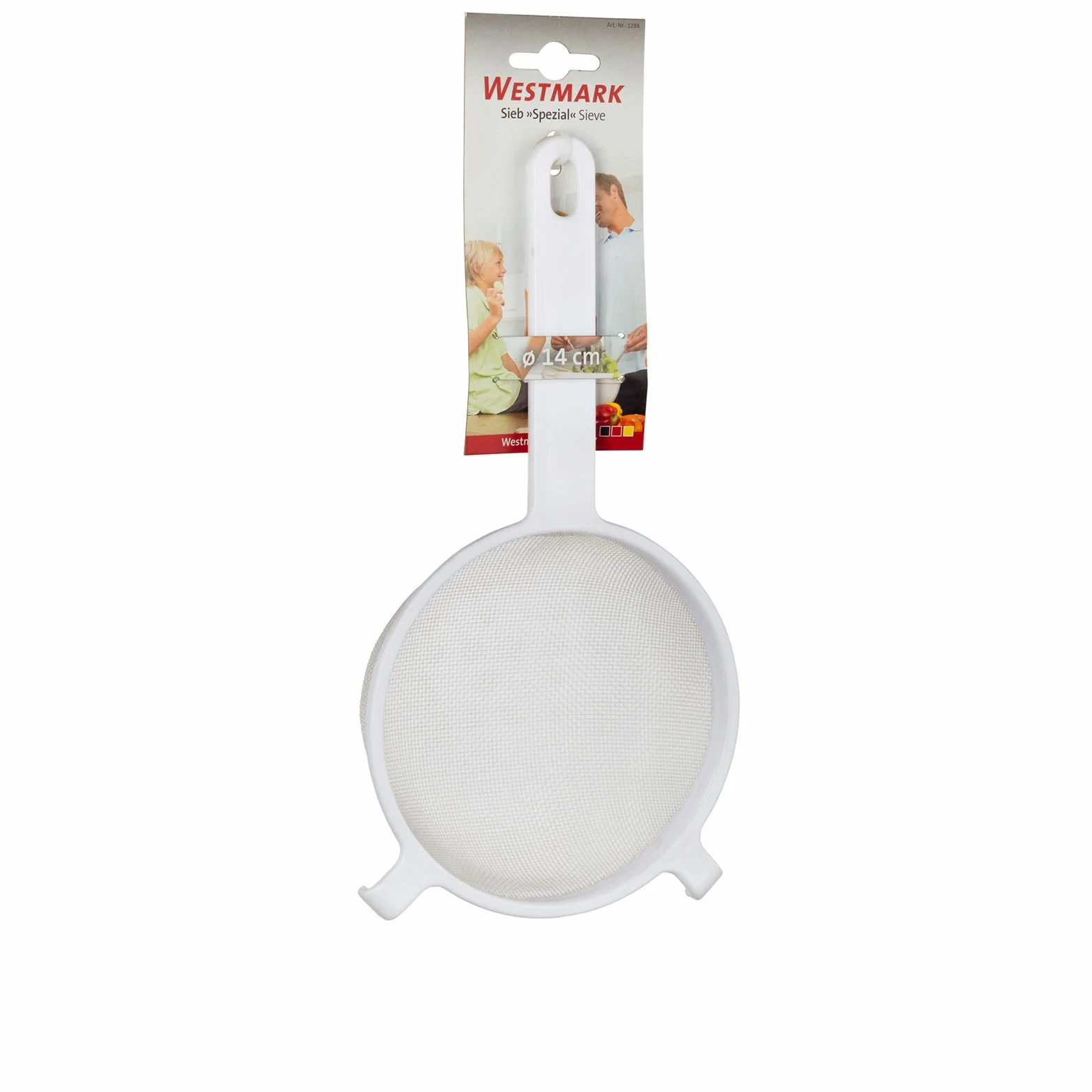 Westmark Colador doméstico, Spezial, ø 14 cm, plástico, blanco, 12882270