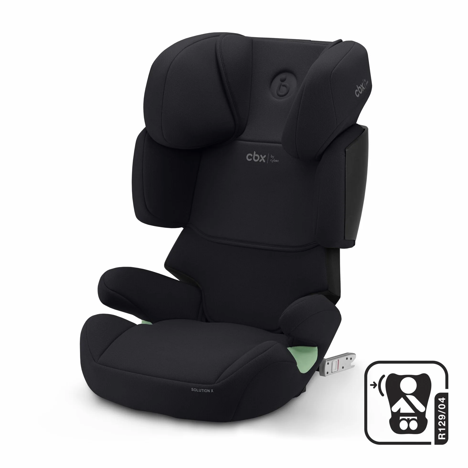 CBX by CYBEX Silla de coche infantil Solution X i-Fix ISOFIX 3-12 años 100-150 cm 15-50 kg Negro Pure Black