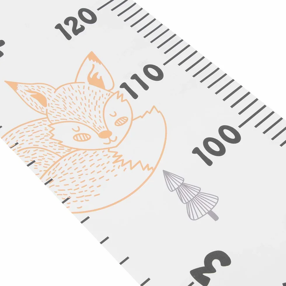 Tabla de Crecimiento para Niños con Cinta Métrica Portátil Decorativa