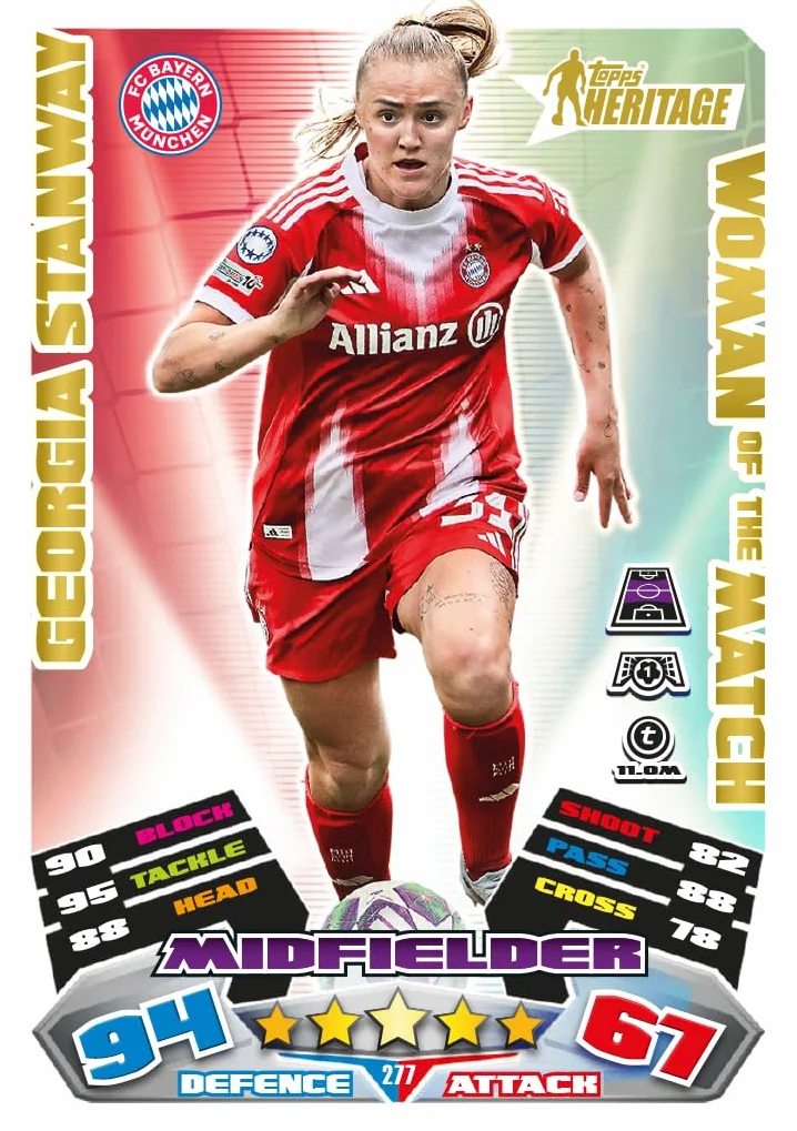 Topps UCC Match Attax Extra 2026 Mega Tin Goliaths 48 cartas 3 Goliaths-LE