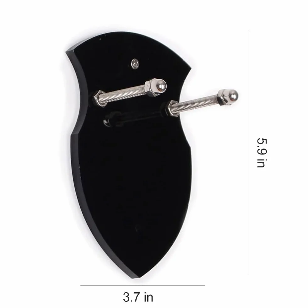 Kiuiom Colgador para Espadas de Pared, Soporte para Hachas, Exhibición Vertical