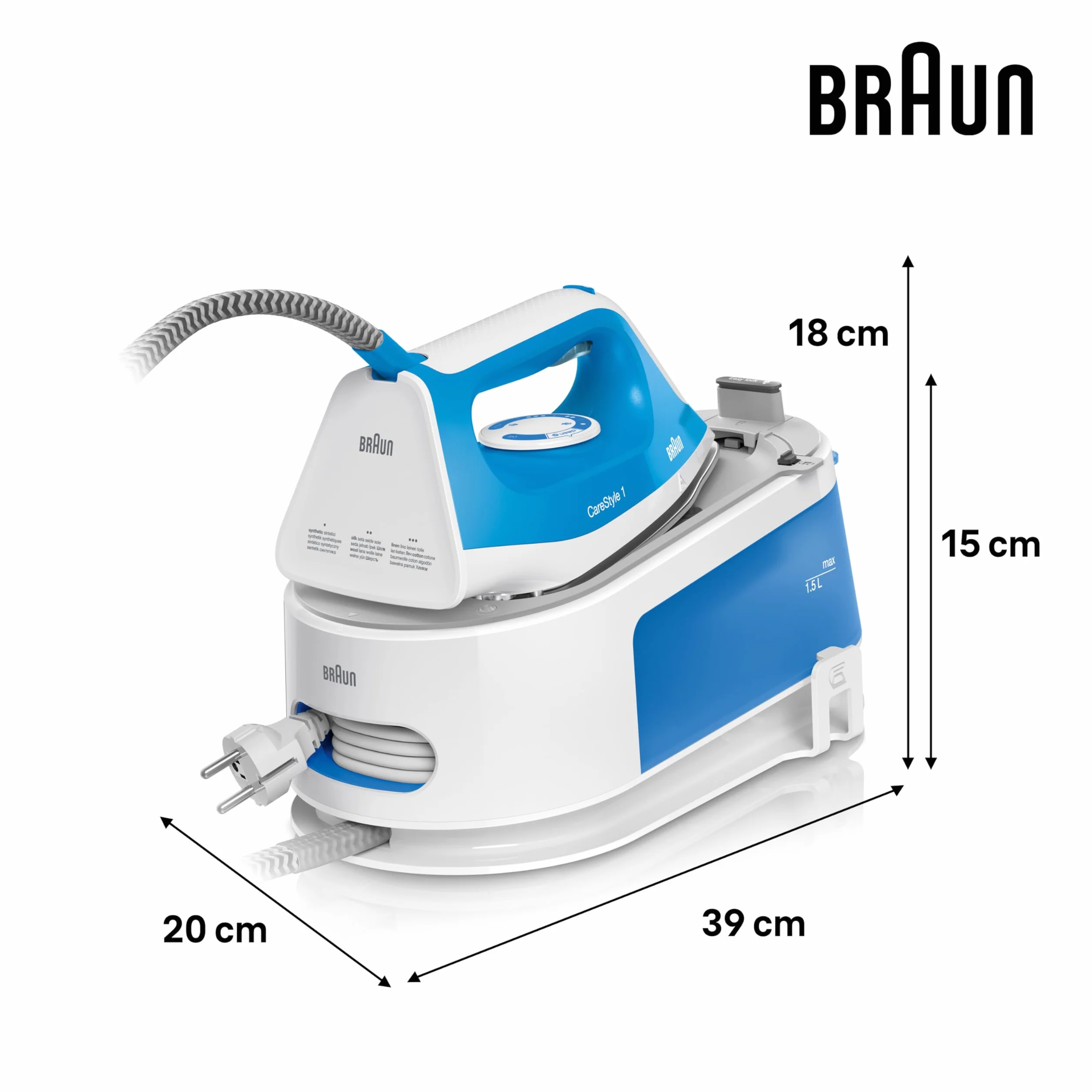 BRAUN IS1012BL CENTRO DE PLANCHADO