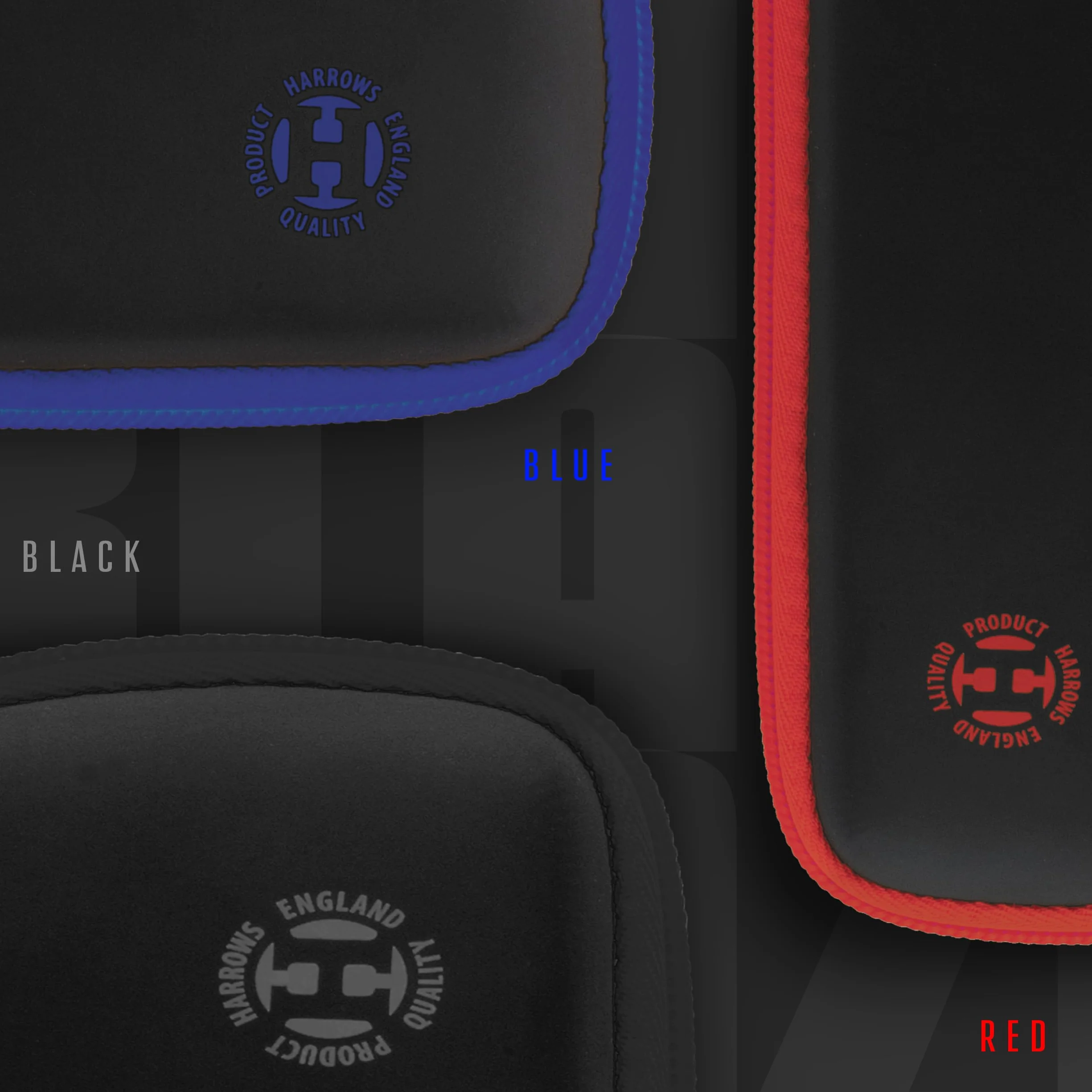 Harrows Blaze - Funda para dardos resistente y duradera de color azul - Puede contener dardos completamente montados