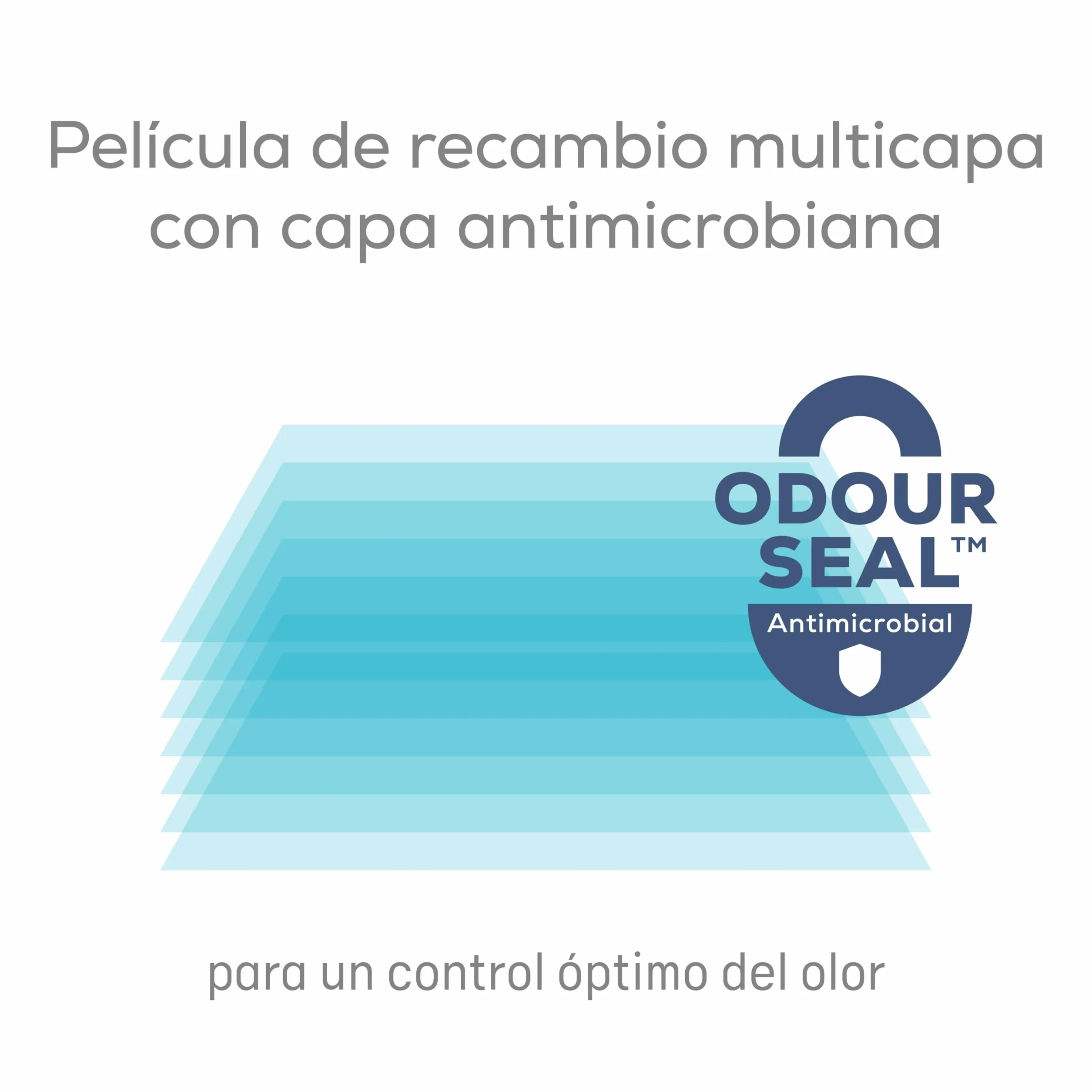 Angelcare Recambios octogonales para papelera de pañales, 3 Recharges