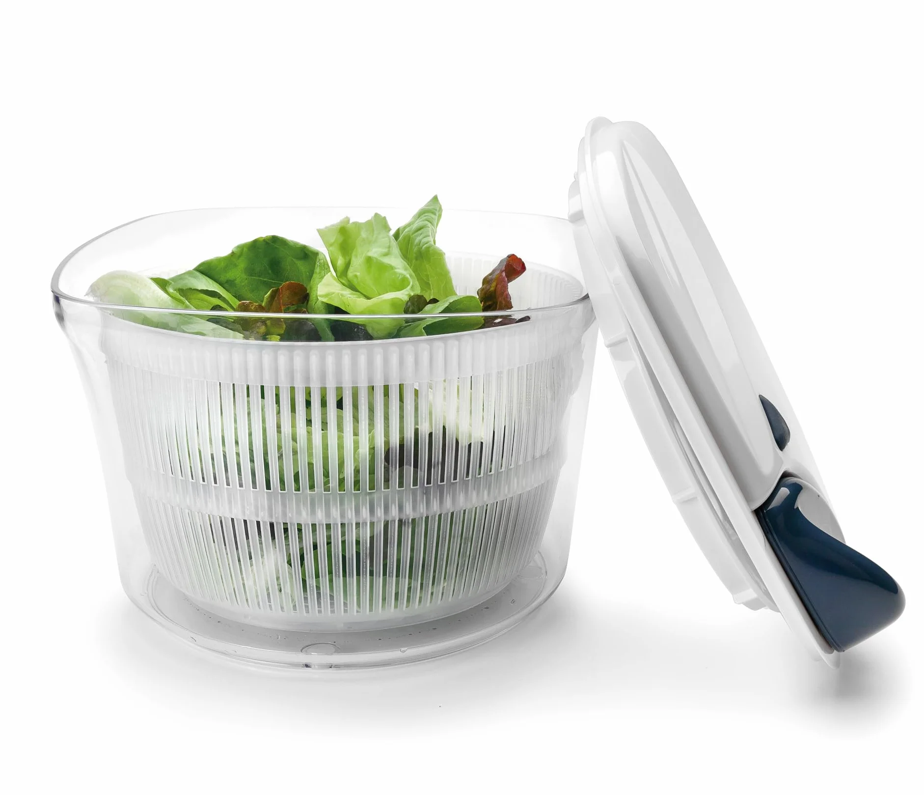 LACOR - 61403 - Centrifugadora con Tirador 700r.p.m. 26x20cm - Blanco