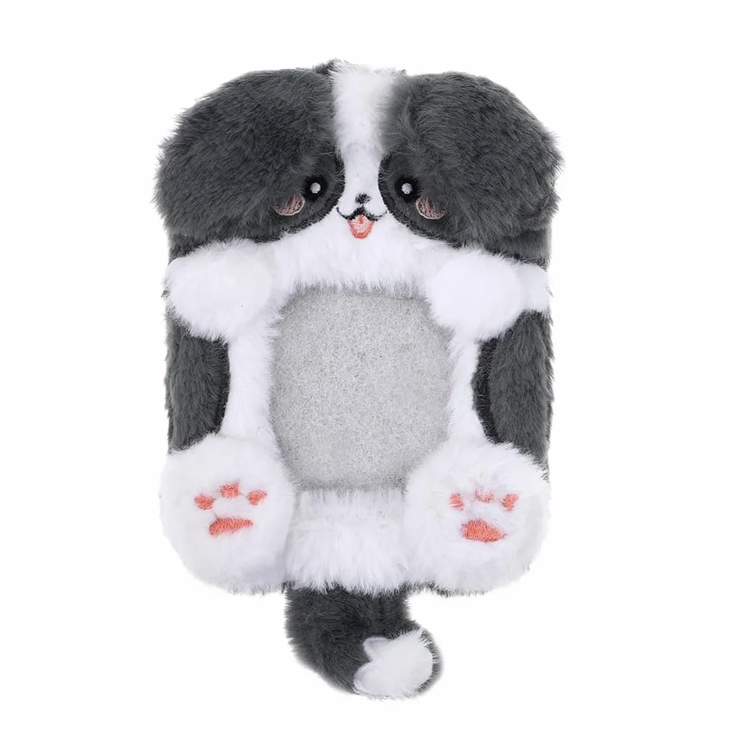 Photocards Decoracion Kpop, Photocard Holder, Soporte Para Fotos, Lindo Peluche Funda Para Cartas, Peluche Card Sleeves, Top Loaders For Cards, Soporte Para Tarjetas Fotográficas (Cachorro)