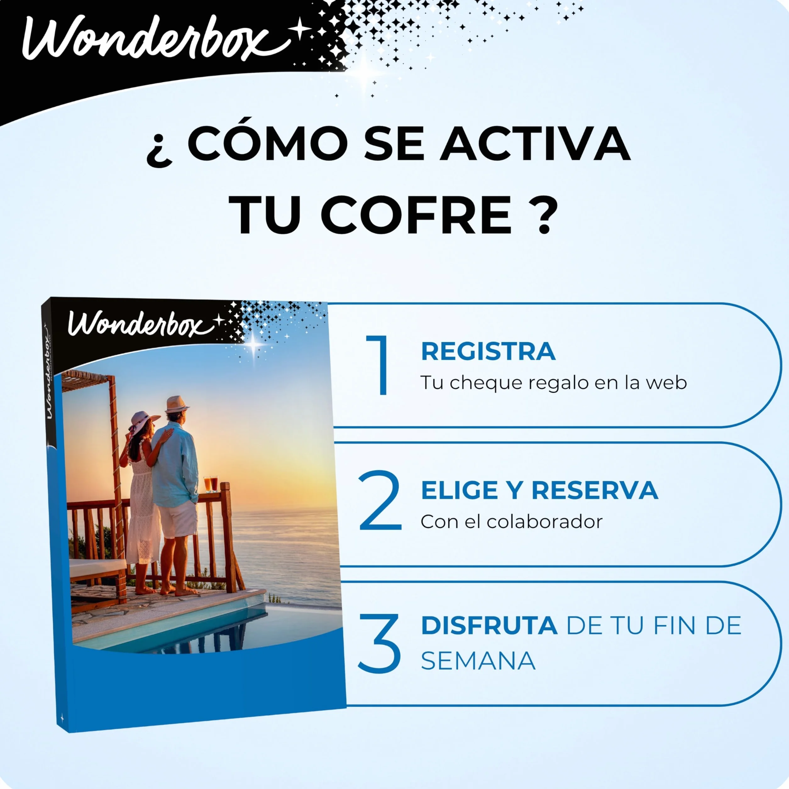 WONDERBOX Caja Regalo - DOS DÍAS EN FAMILIA - 820 estancias inolvidables para cuatro personas