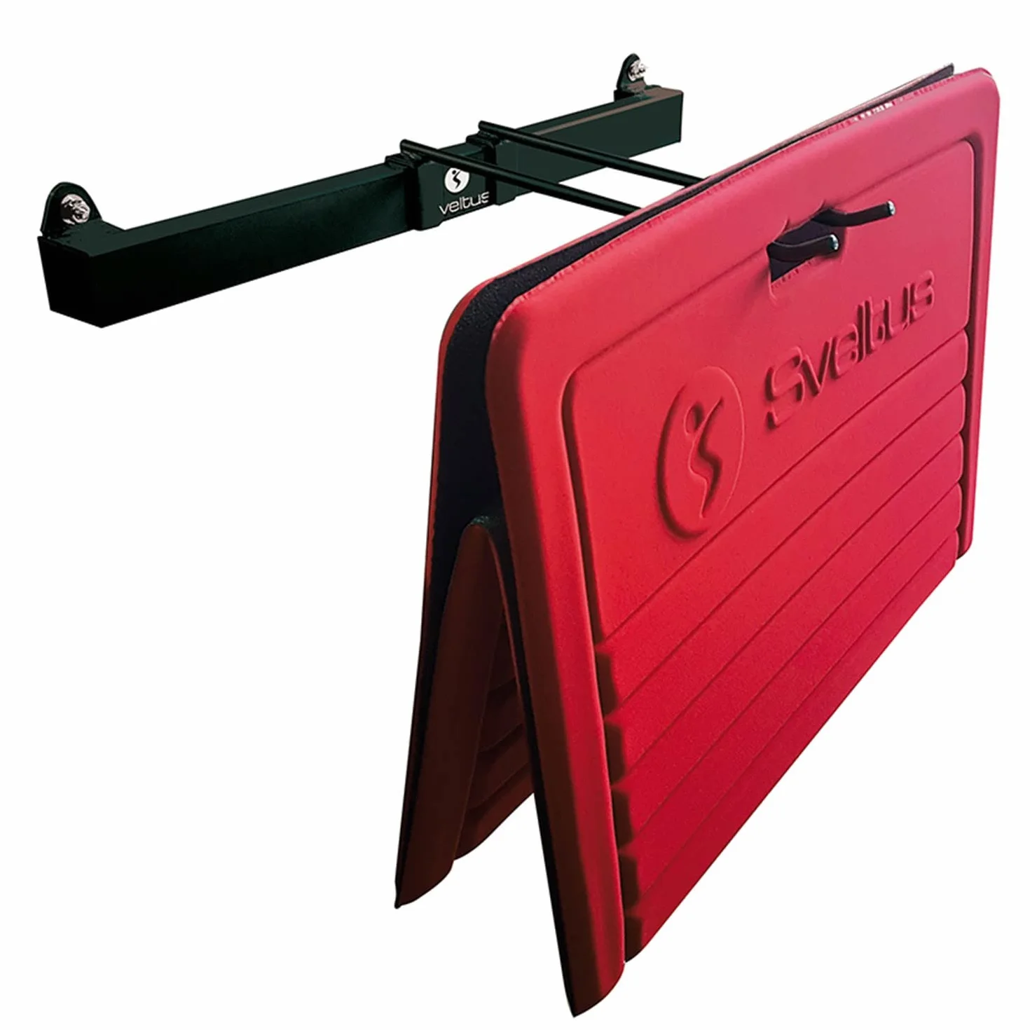 Sveltus Rack de Pared Ajustable, Negro