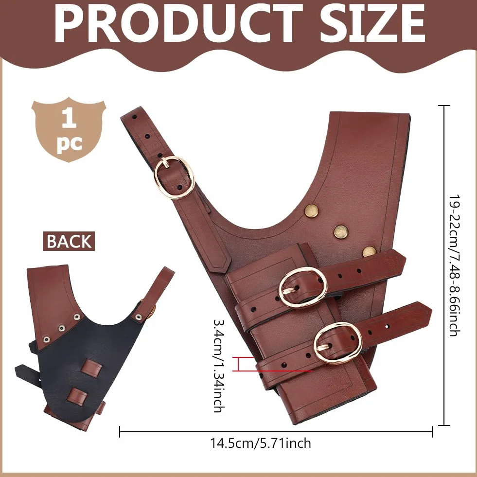 Funda de Cuero para Espada Medieval Saddle Brown NBEADS