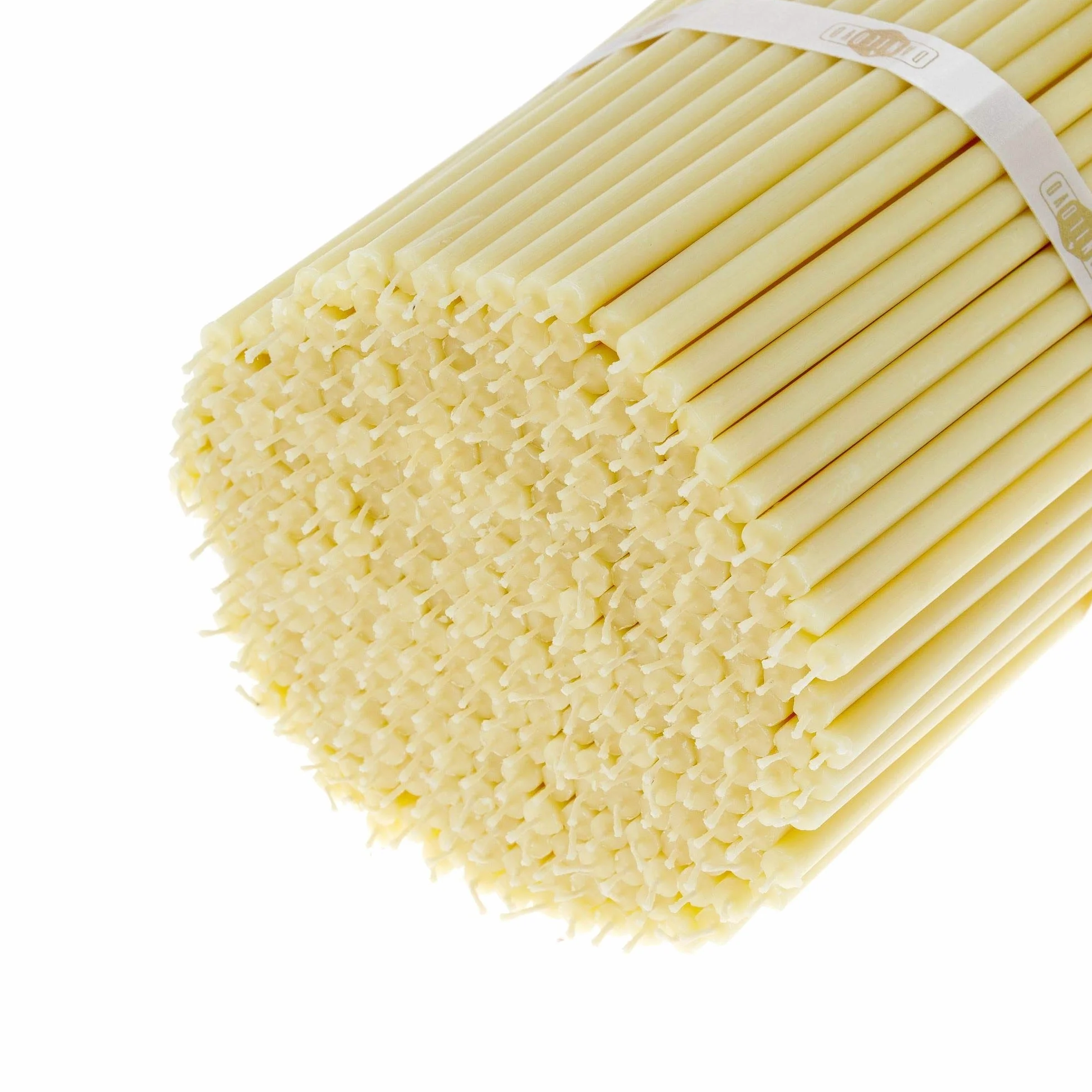 Danilovo 50 velas blancas de cera de abeja – Velas ortopédicas para oración, rituales, decoración de mesa de boda – no tóxicas, sin hollín – antigotes, N80, altura: 18,5 cm, diámetro: 6,1 mm