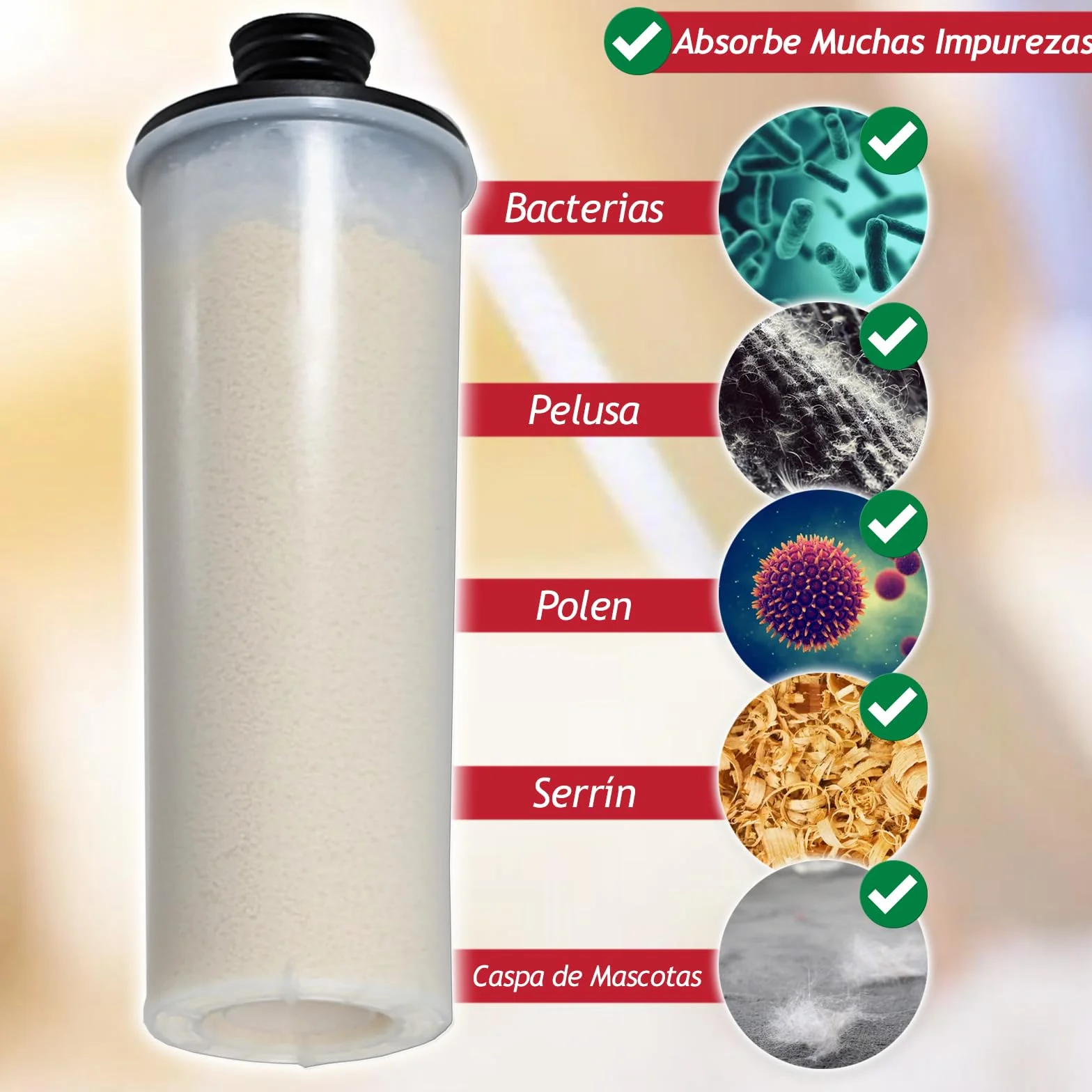 SPARES2GO Cartucho de Filtro Descalcificador compatible con Karcher SC3 Limpiador a Vapor
