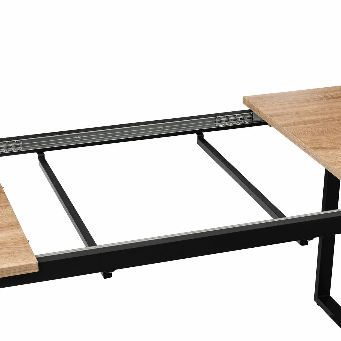 5five - Mesa Extensible aliaj, 6-8 Personas, Efecto Roble Natural