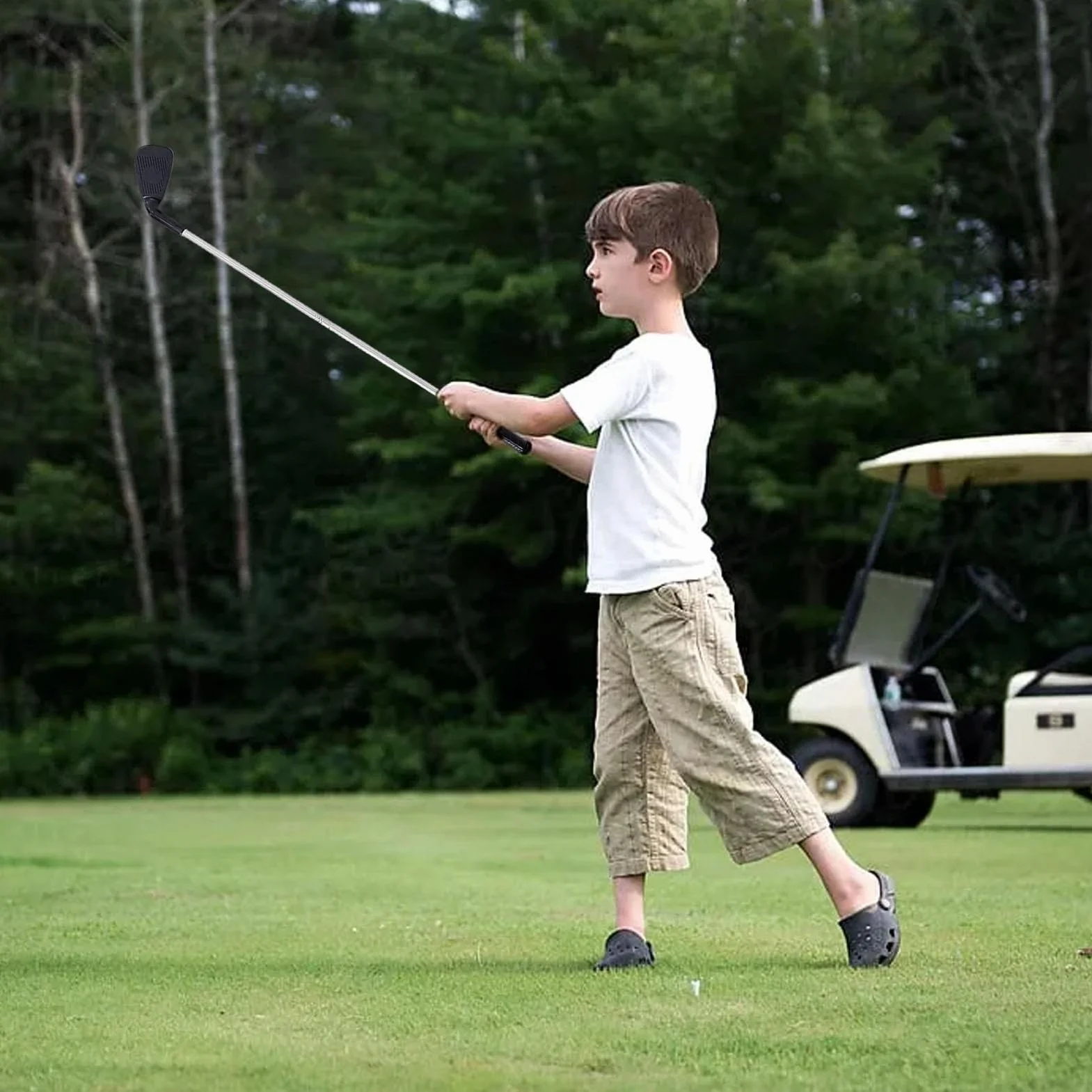 Golf Club Putter para Diestros y Zurdos, Hombres, Niños y Adultos, Práctica de Golf en Interiores y Exteriores