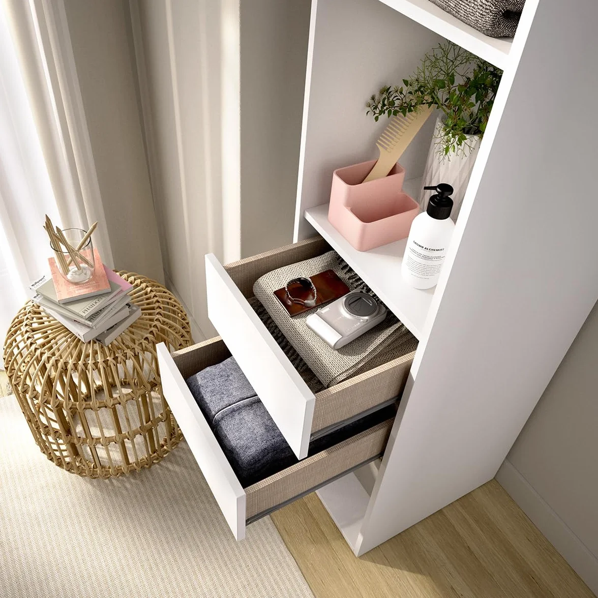 DEKIT Grupo RIMOBEL-Armario-VESTIDOR con Trasera Reversible