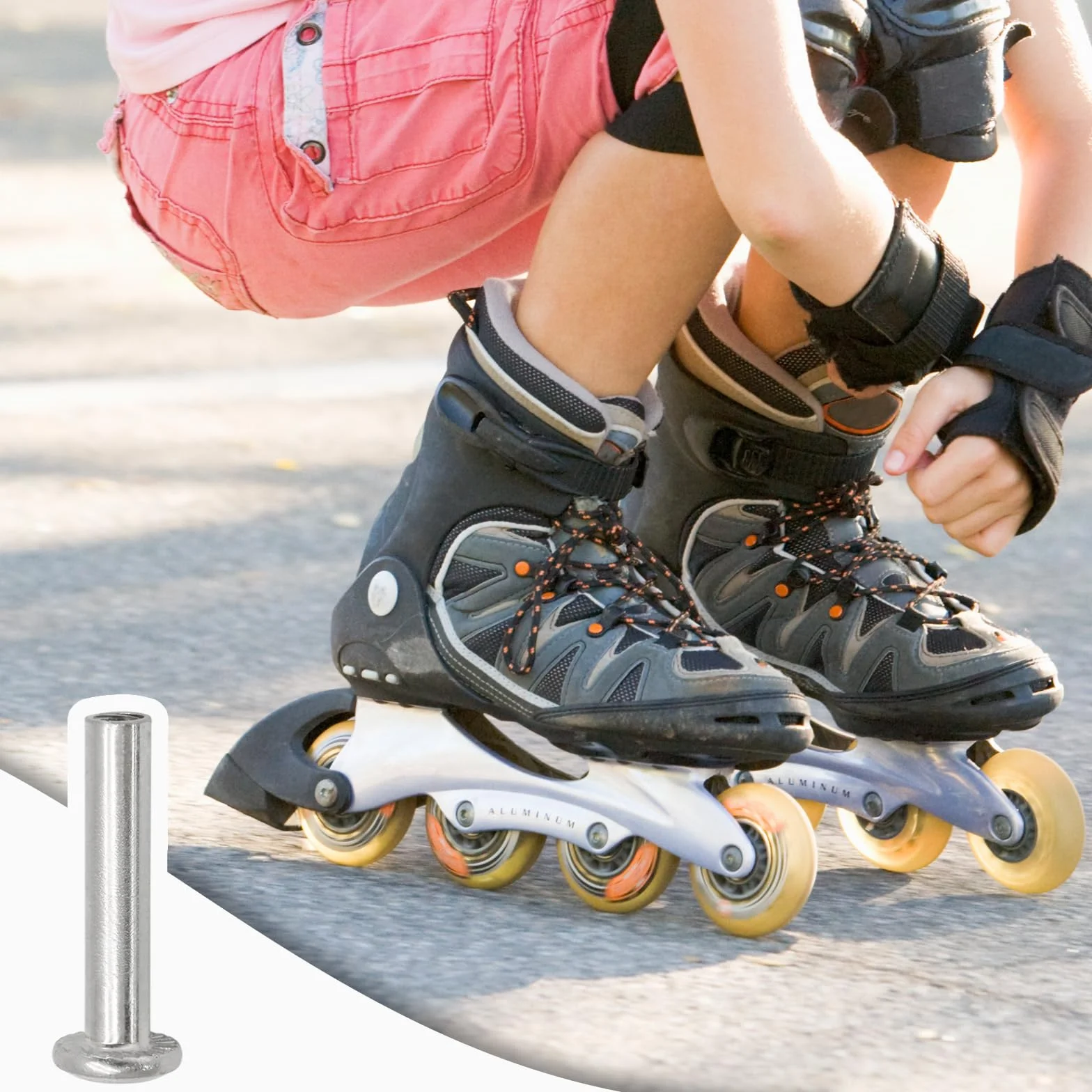 Tornillos para ruedas de patinaje en línea, 6 mm, 30 mm y 35 mm, repuesto