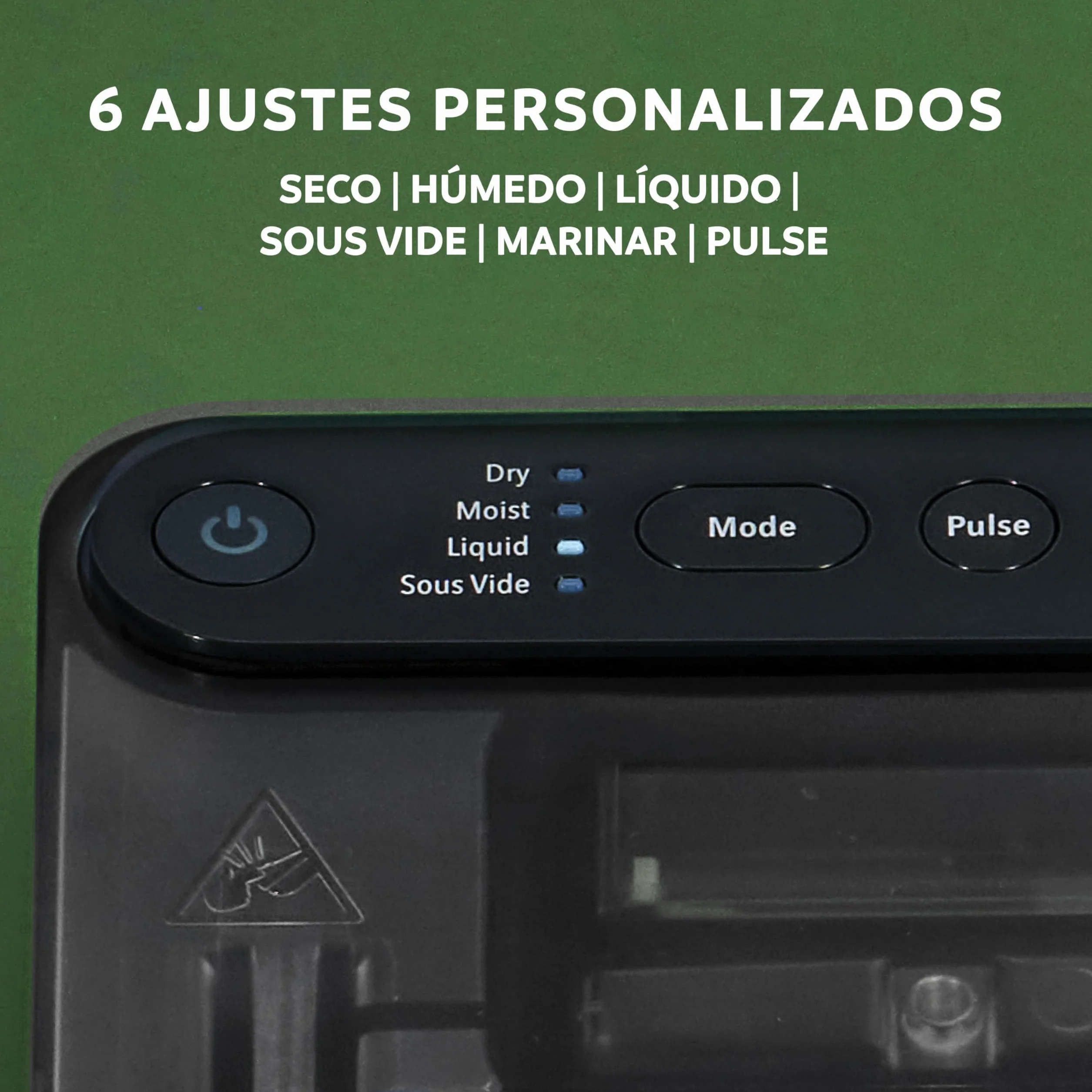 FoodSaver Envasadora al vacío Elite All-in-One Liquid+ | Alimentos hasta 5 veces más frescos* | Sellado de líquidos | Con 1 rollo (28 cm x 2,43 m) y 4 bolsas para envasar al vacío (0,94 L y 3,78 L)