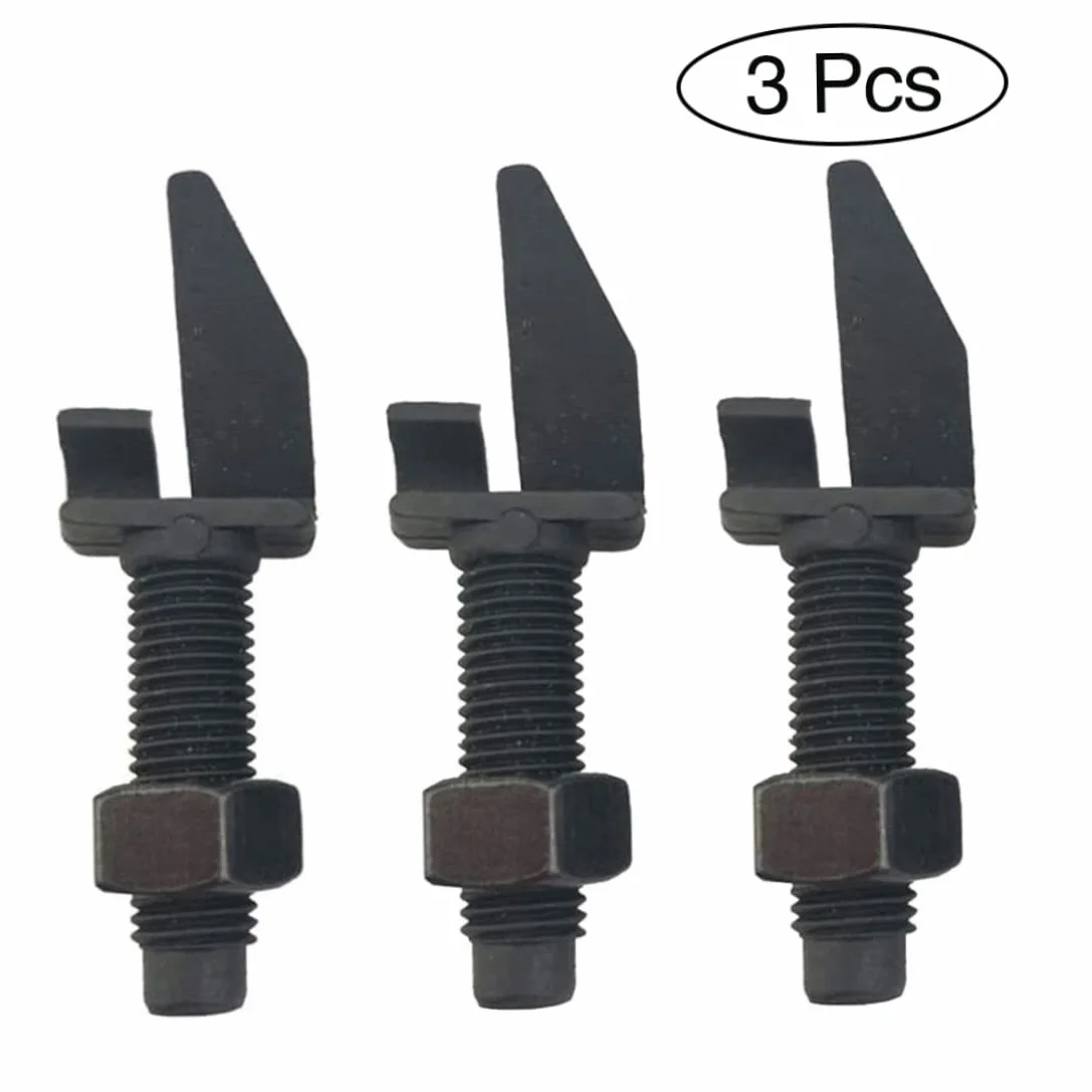 Reposaflechas Reposabrazos Accesorio de tiro con arco de nailon para arco recurvo Negro 3PCS