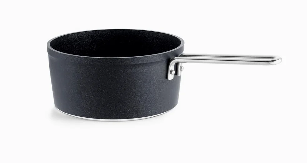 Fissler Adamant Cazo de Aluminio (de 2 Litros y 18 cm de Diámetro), Revestido, con Tapadera Metálica, Antiadherente, Inducción