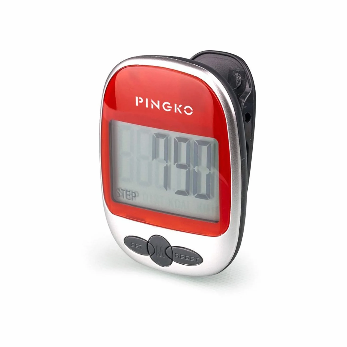 PINGKO Walking Pedometer Accurately Track Steps Portable Sport Pedometer Step/Distance/Calories/Counter Fitness Tracker 6 Colors