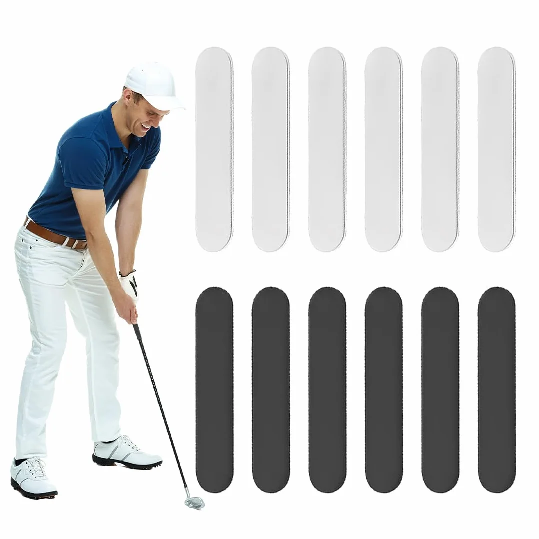 Cinta De Plomo Adhesiva De Tenis 12 Pcs 3G Golf Paleta Pickleball Protección Borde Contrapeso