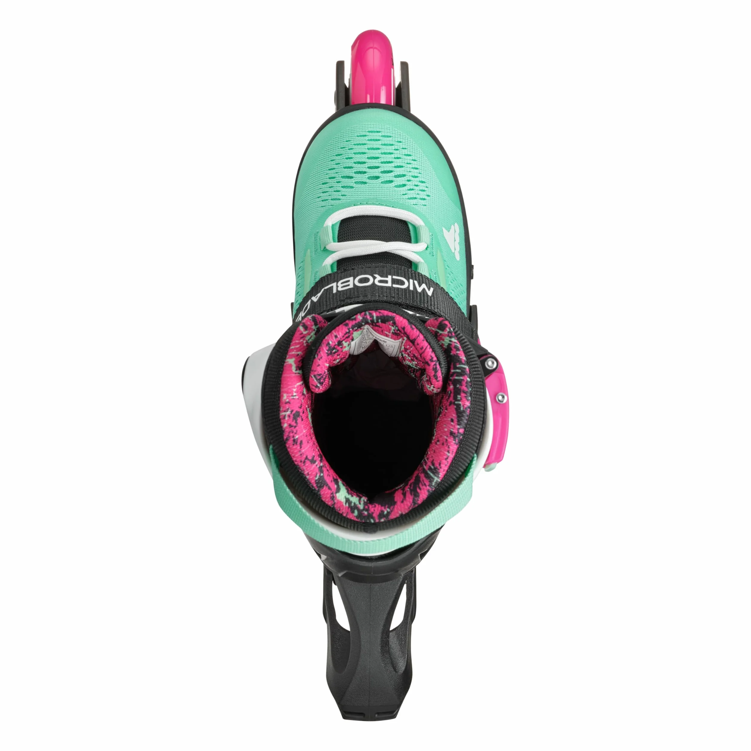 Rollerblade Micro Blade XT 2025 - Patines en línea, Color Negro y Verde