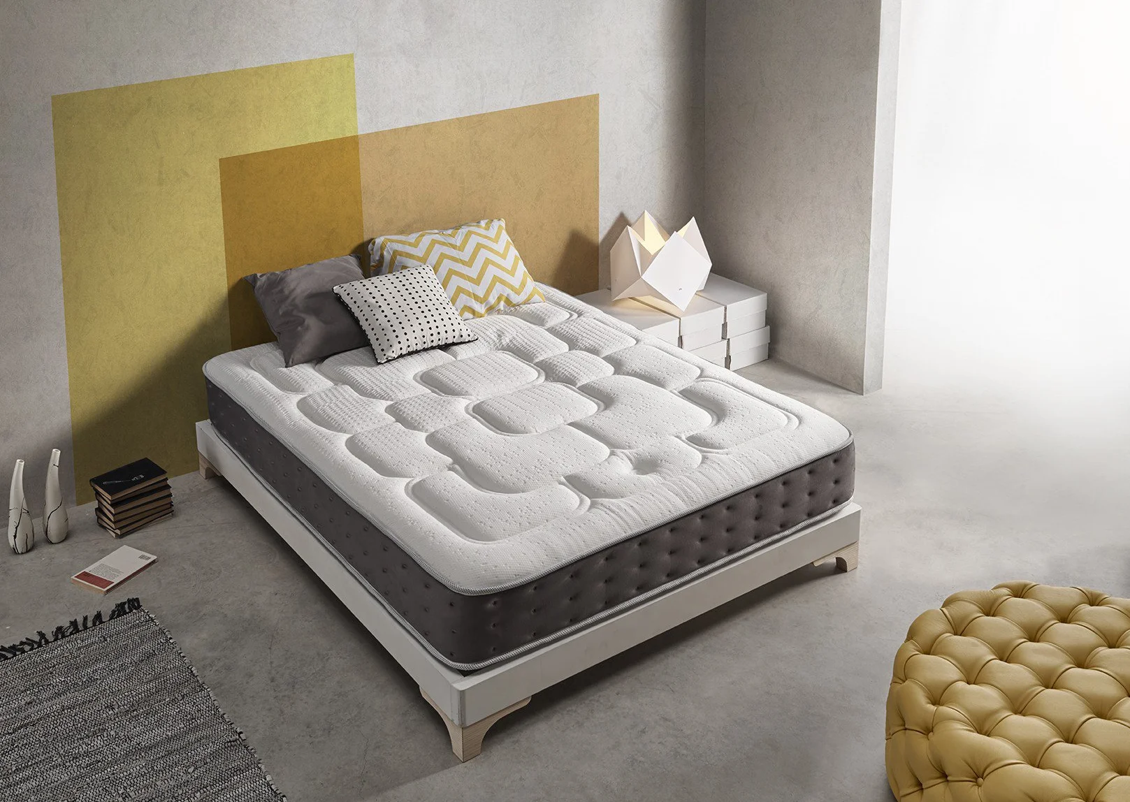 Gran COLCHÓN VISCOGRAFENO 180X200 SIMPUR Relax Royal | 30 CM Grosor | FIRMEZA Maximo Confort | Alta Gama | Temperatura Optima para EL Descanso | Soporte Alta Durabilidad…