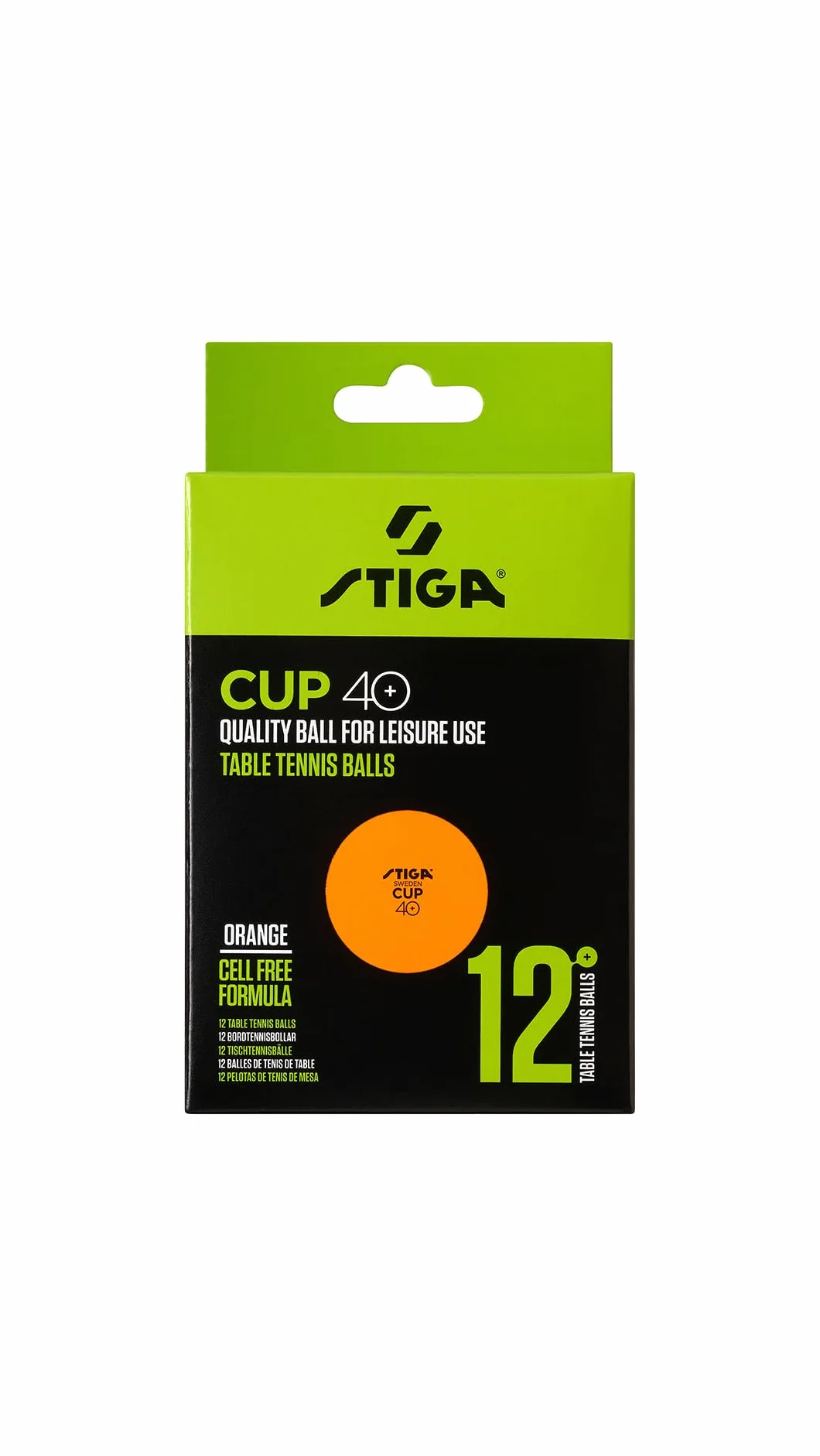 Stiga Cup 40+ Bolas de pingis Adulto