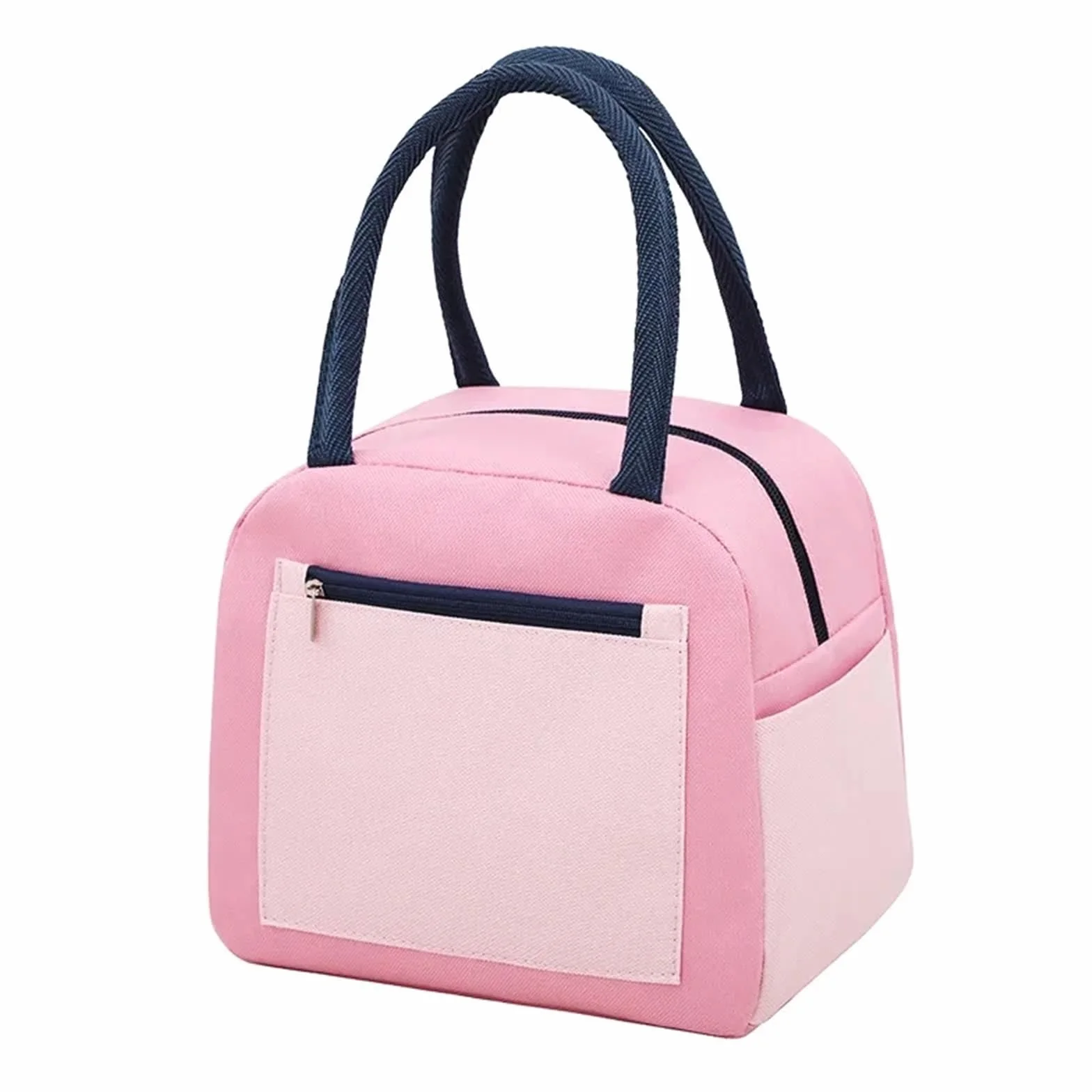 Bolsa De Almuerzo Bolsa de almuerzo portátil for mujer, bolsa de caja de almuerzo con aislamiento térmico, bolso enfriador, bolsa Bento impermeable, bolsos de hombro for comida de oficina, 2 uds. Para