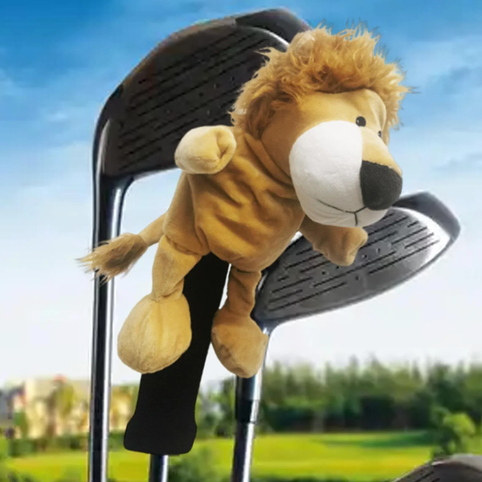 Funda de Golf de Felpa para Hombres y Mujeres, Cubierta de Conductor