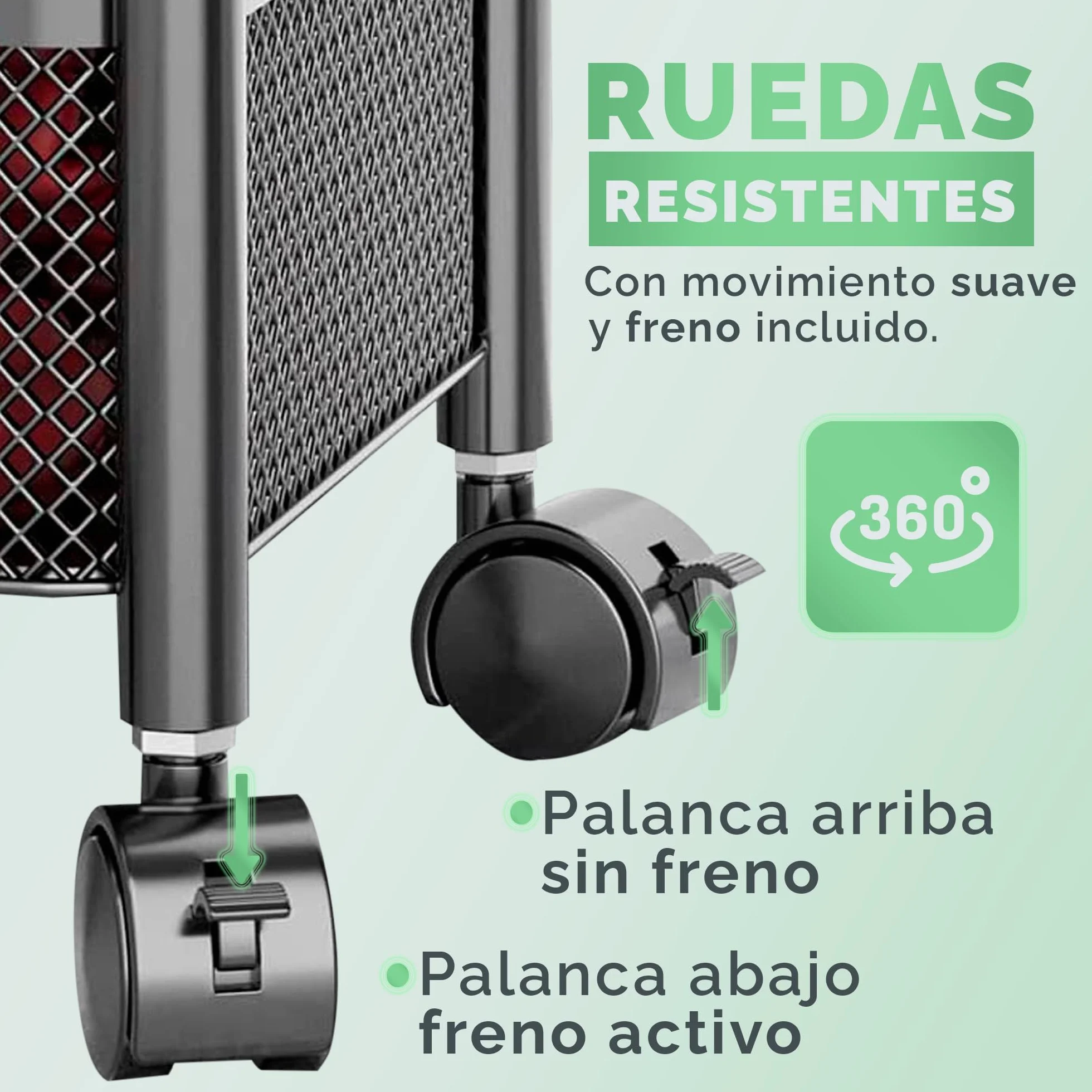 JUPPLIES Carrito Auxiliar con Ruedas - Cesta de Almacenamiento Ahorra Espacio 4 Niveles - Carrito Cocina Giratorio - Estante Cocina, Baño, Estante para Frutas y Verduras