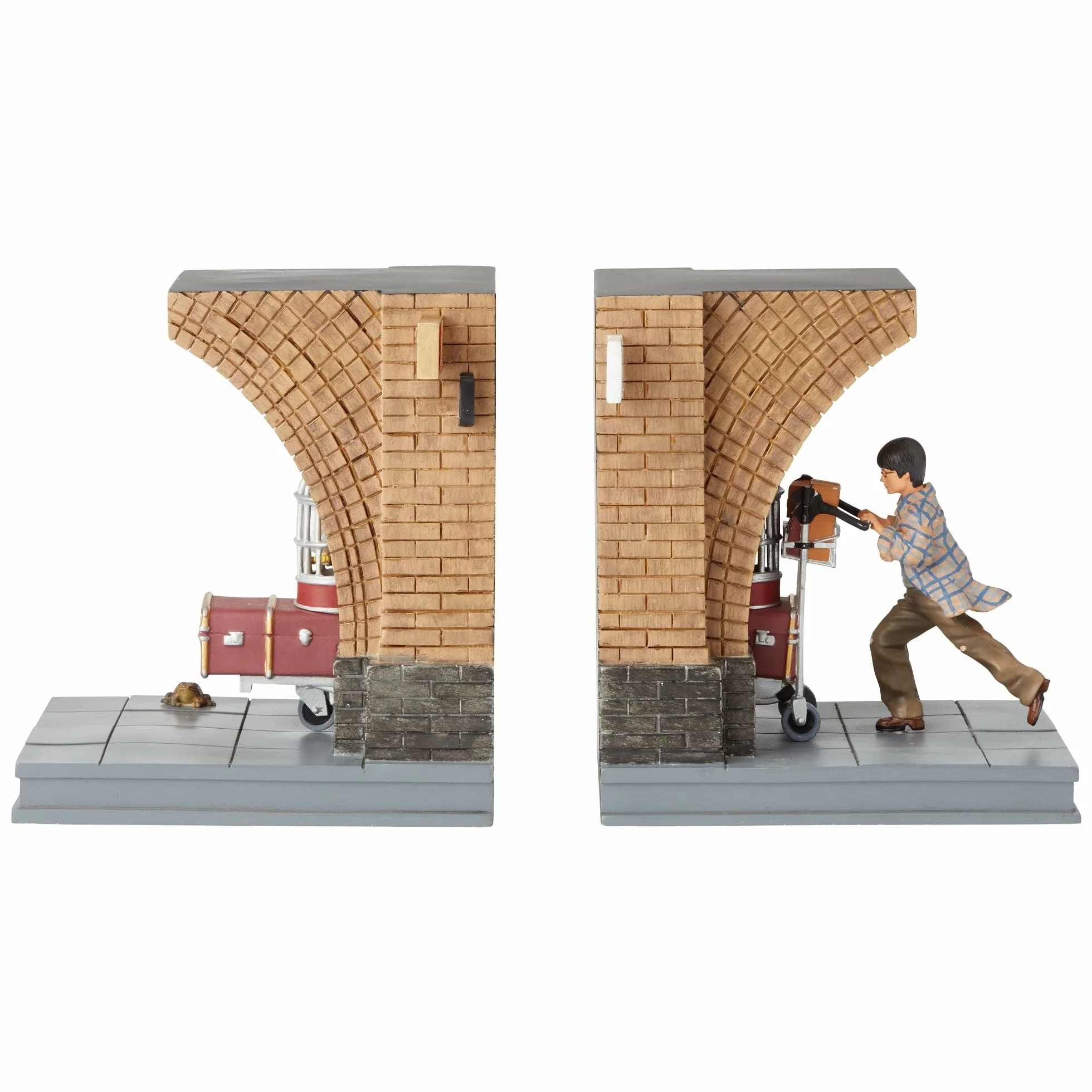 Wizarding World of Harry Potter, Sujetalibros de Harry Andén 9 3/4, para coleccionar, Enesco