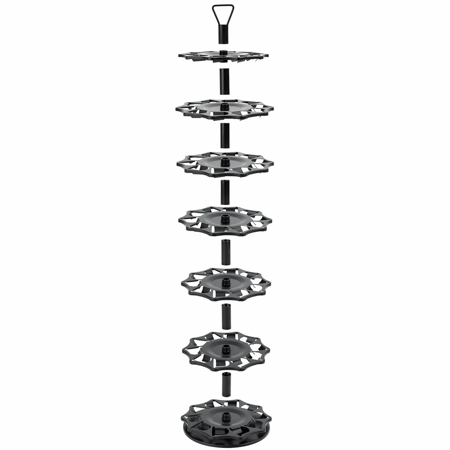 HiveNets Soporte para cápsulas de café Nespresso Original, organizador de 7 niveles, puede contener 70 cápsulas