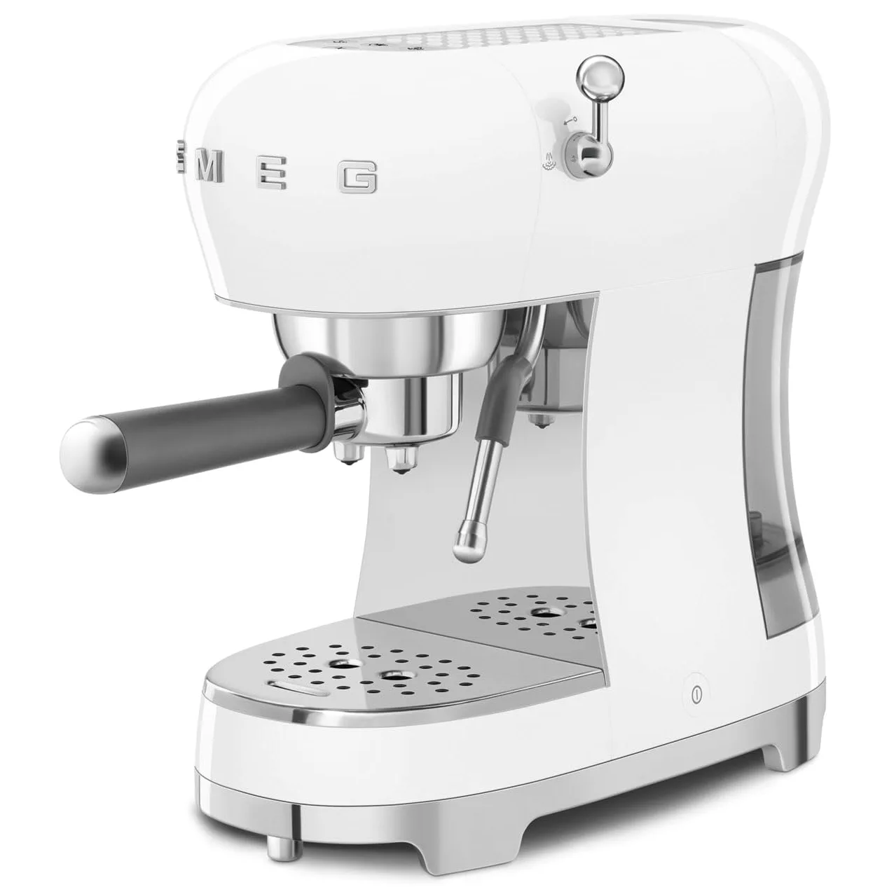 Smeg ECF02WHEU Siebträger Espresso-/Kaffemaschine white