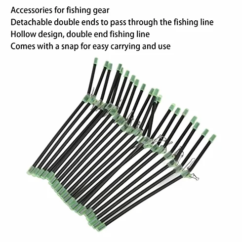 SUNGOOYUE Brazo de Alimentación 20 Piezas con Conector de Equilibrio, Accesorio de Pesca