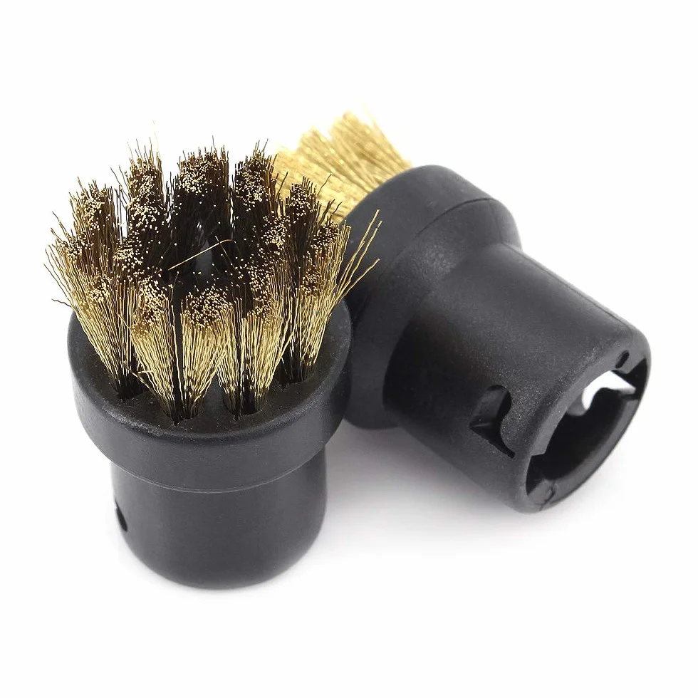 8Pcs Cepillo de Limpieza a Vapor, Boquilla Redonda, Cepillo para Kärcher SC1 SC2 CTK10 SC3 SC4 SC5 SC7