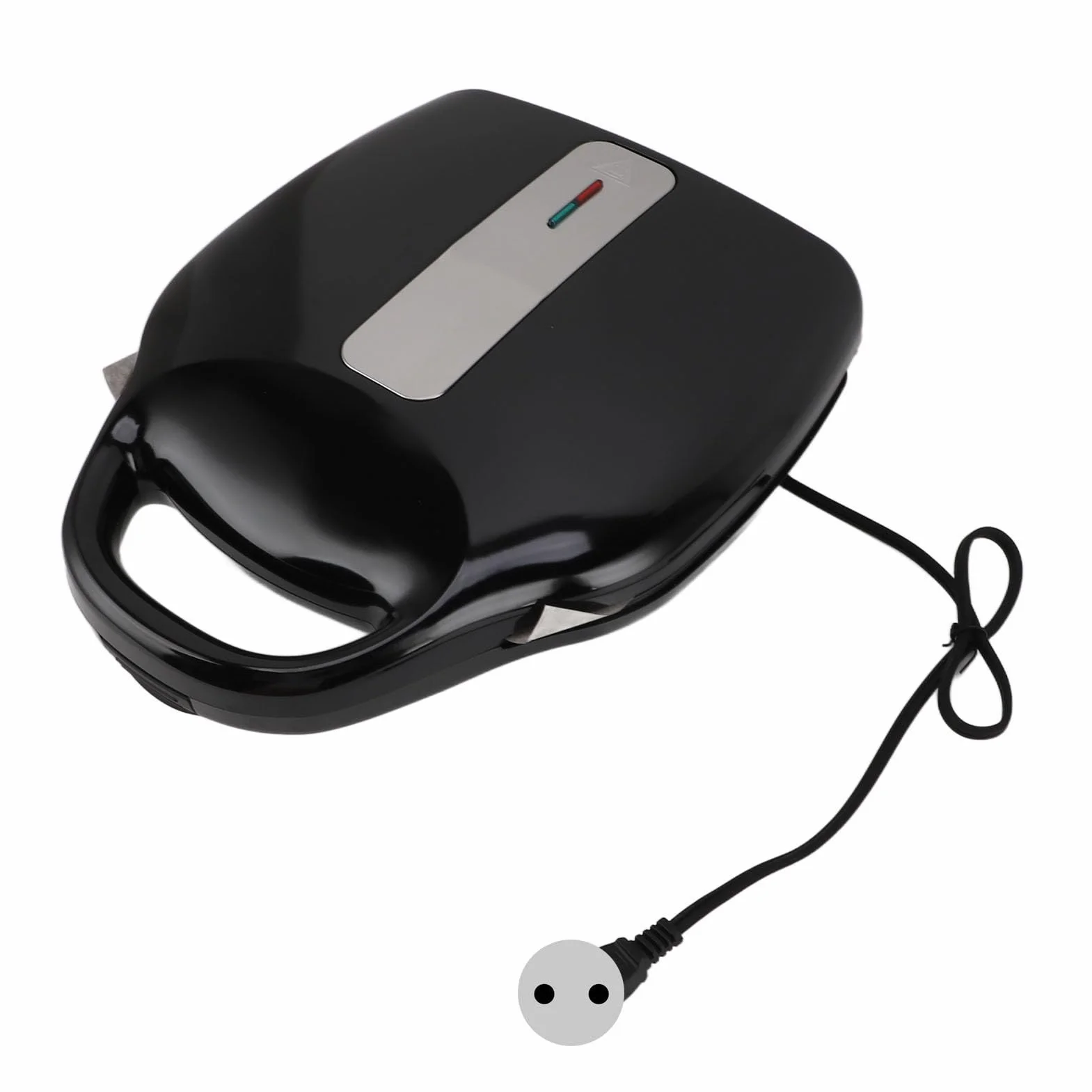 Máquina para Hacer Arepas, Fácil de Limpiar, Plancha para Panqueques de 1400 W, Calefacción de Doble Cara con 6 Ranuras de 3,5 Pulgadas para Postres (Enchufe europeo 220V)