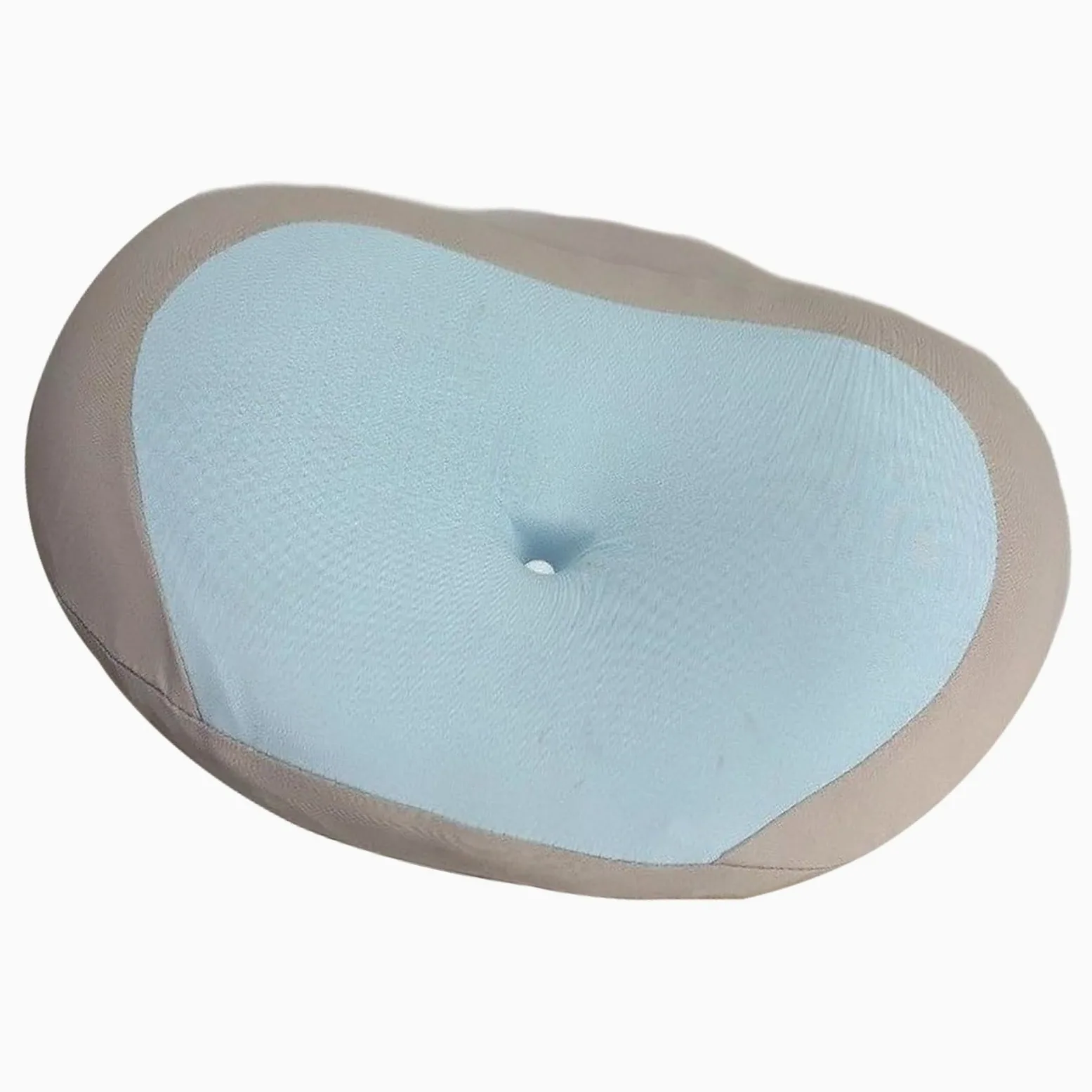 Almohada Ergonómica Transpirable Ortopédico | Almohada de espuma viscoelástica con contorno anatómico cervical Soporte de cuello anatómico para descanso y