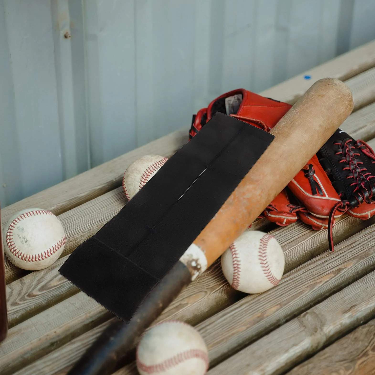 HANABASS Correa Elástica para Guantes de Béisbol Ajustable con Cierre Adhesivo de Nylon