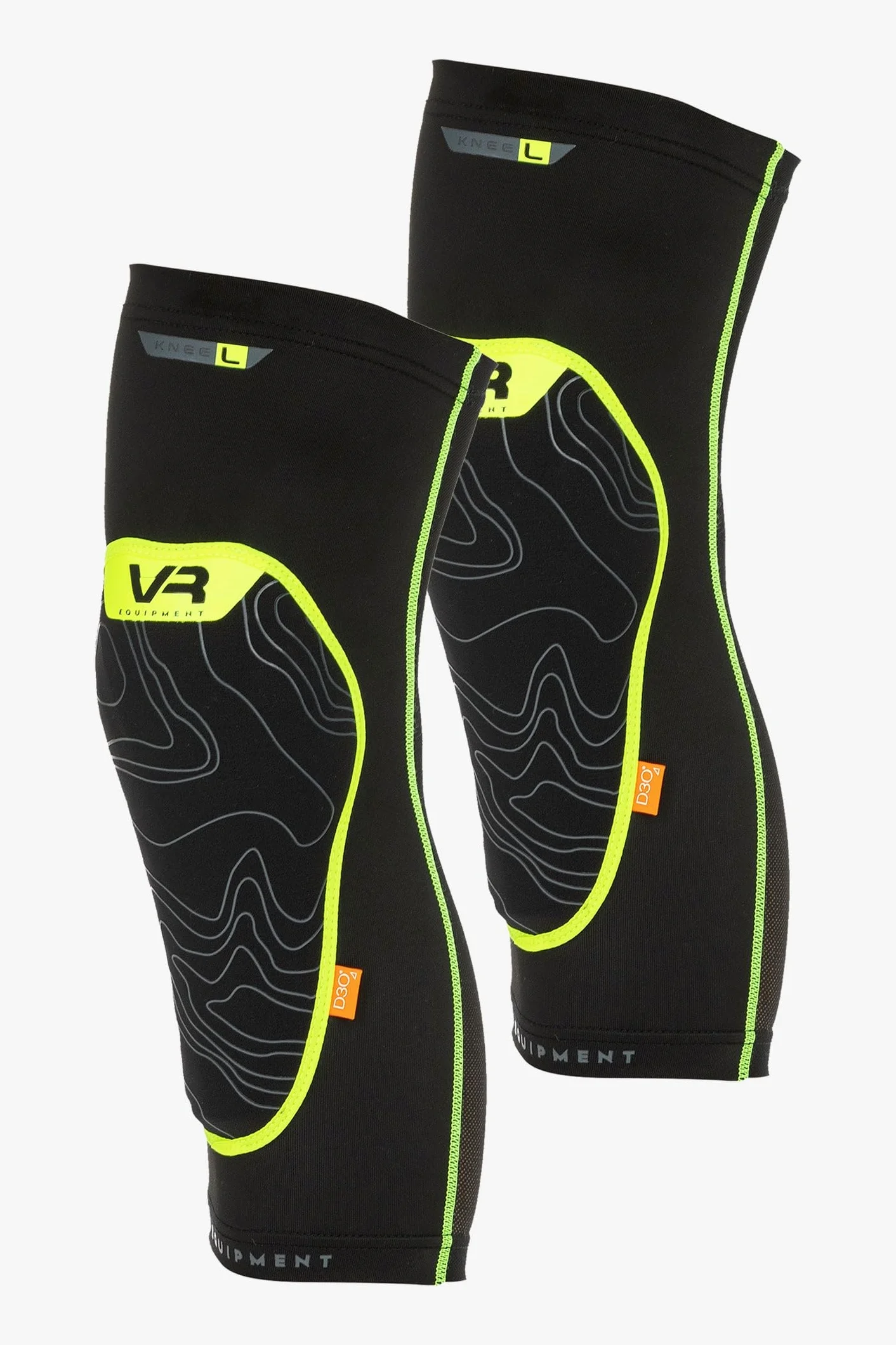 Valentino Rossi VR46 Rodilleras Mtb Negro XL